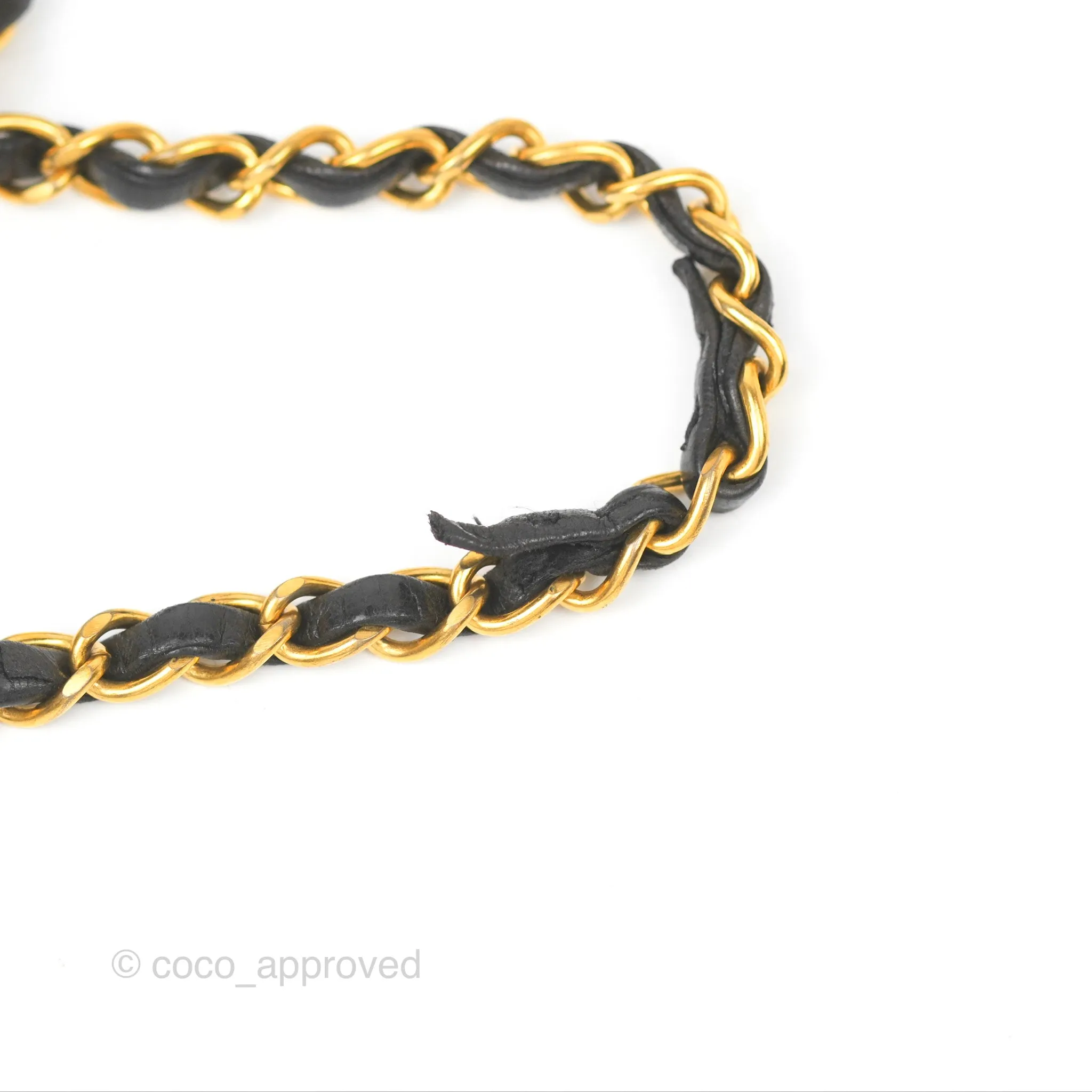 Chanel Classic Vintage Medium Flap Black Lambskin 24K Gold Hardware