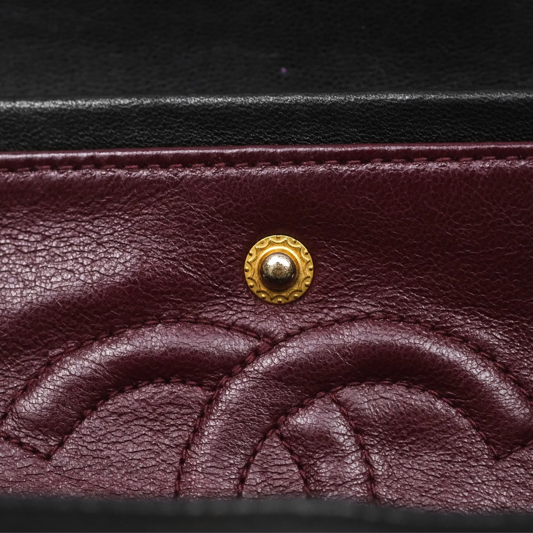 Chanel Classic Vintage Small Flap Black Lambskin 24K Gold Hardware
