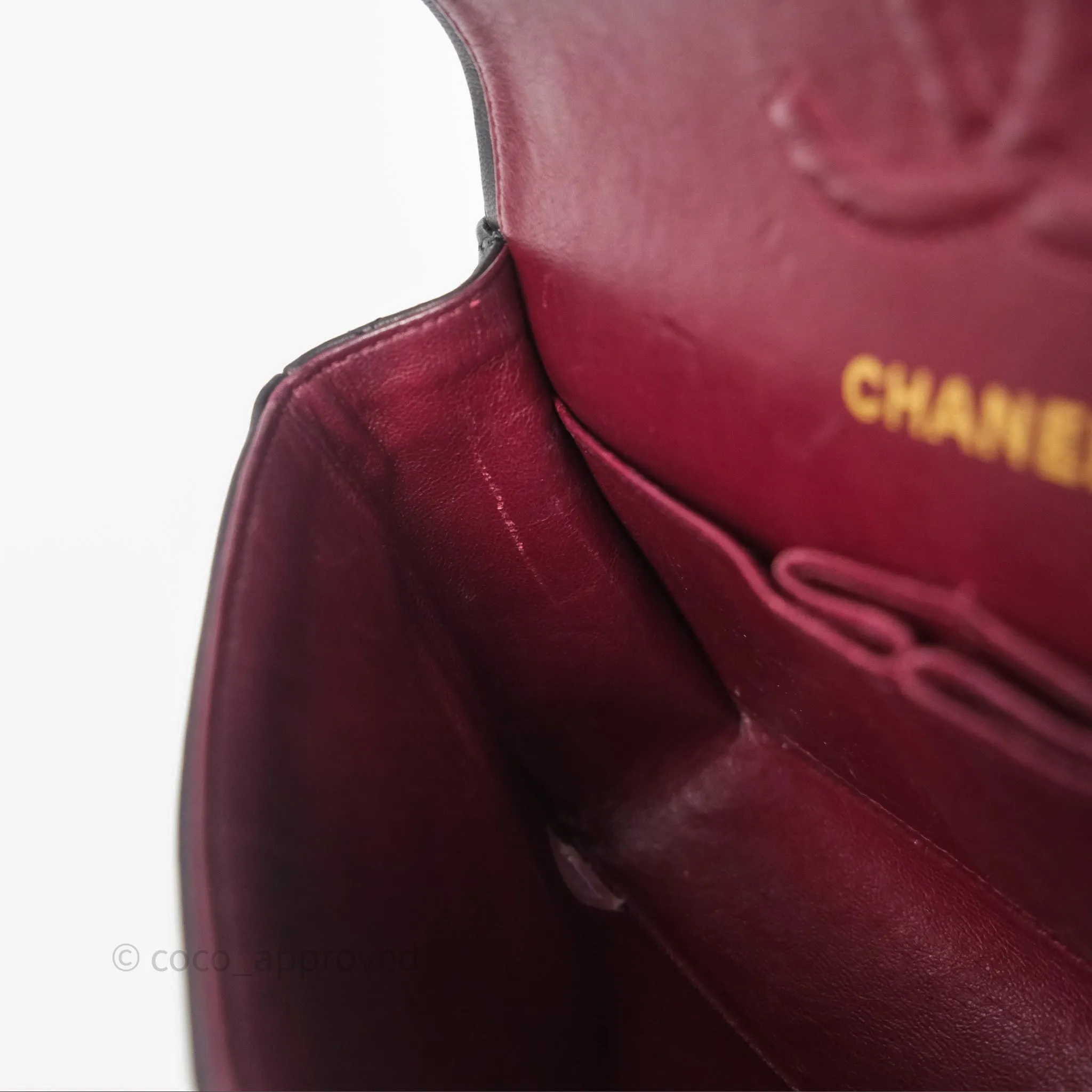 Chanel Classic Vintage Small Flap Black Lambskin 24K Gold Hardware