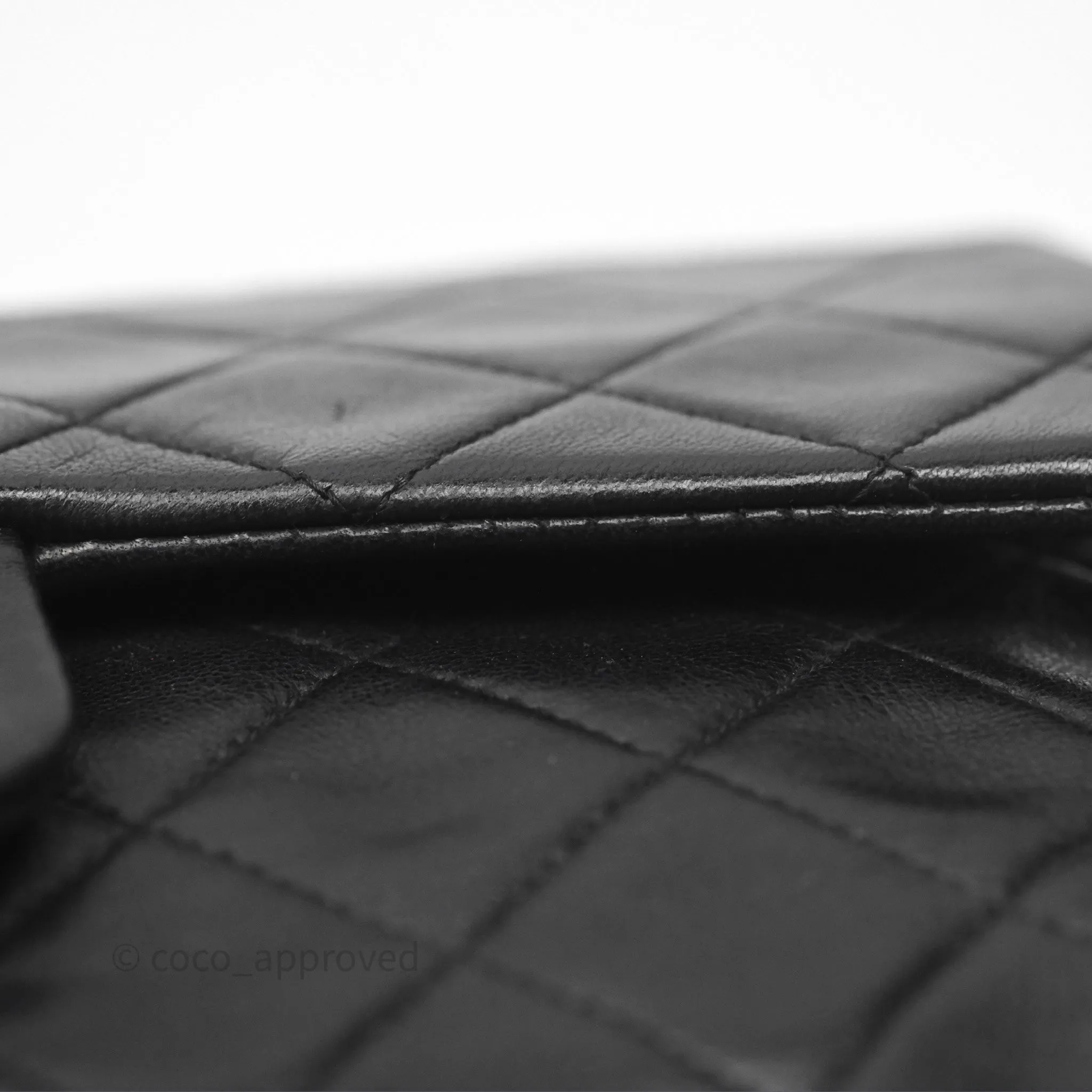 Chanel Classic Vintage Small Flap Black Lambskin 24K Gold Hardware