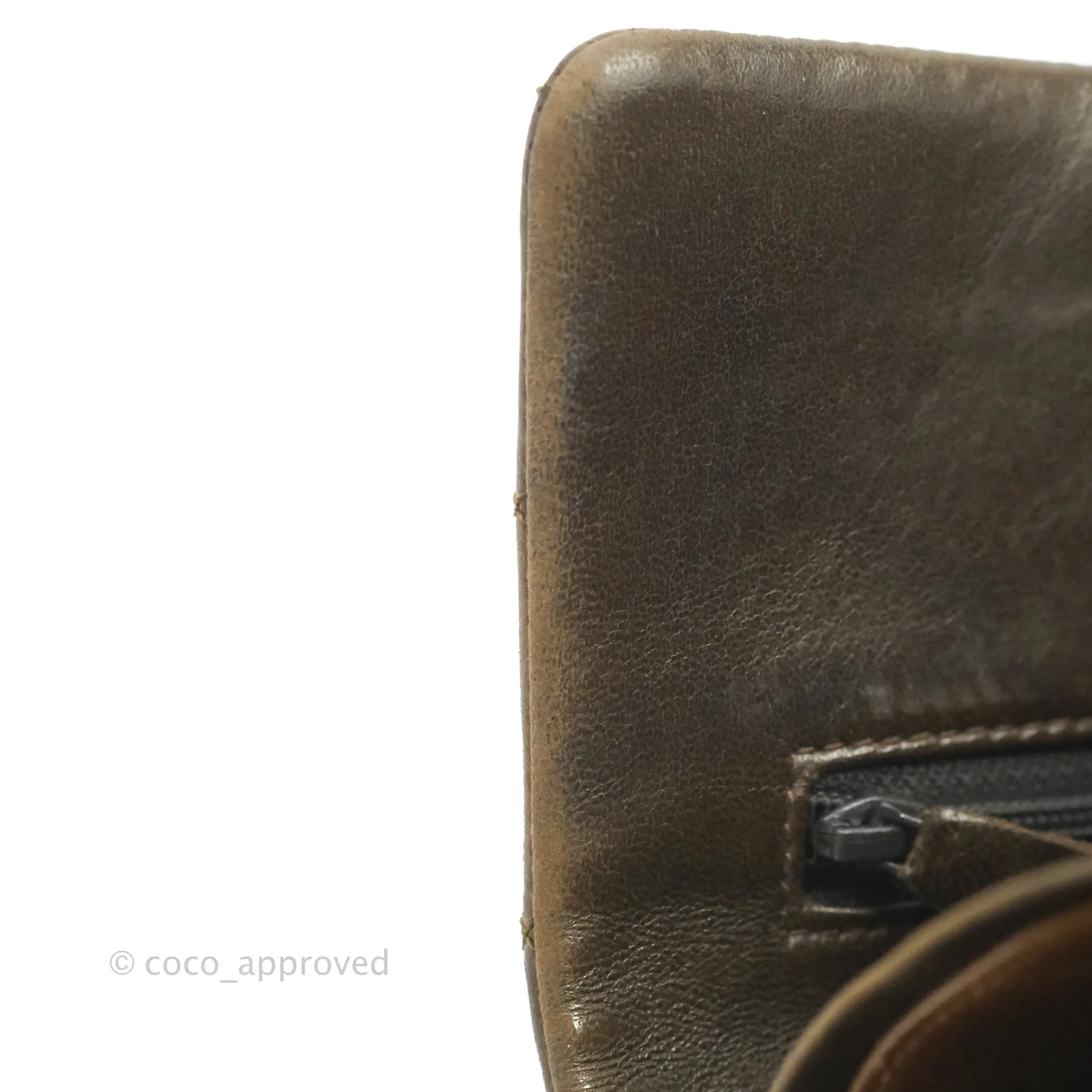 Chanel Classic Vintage Small Flap Brown Lambskin 24K Gold Hardware