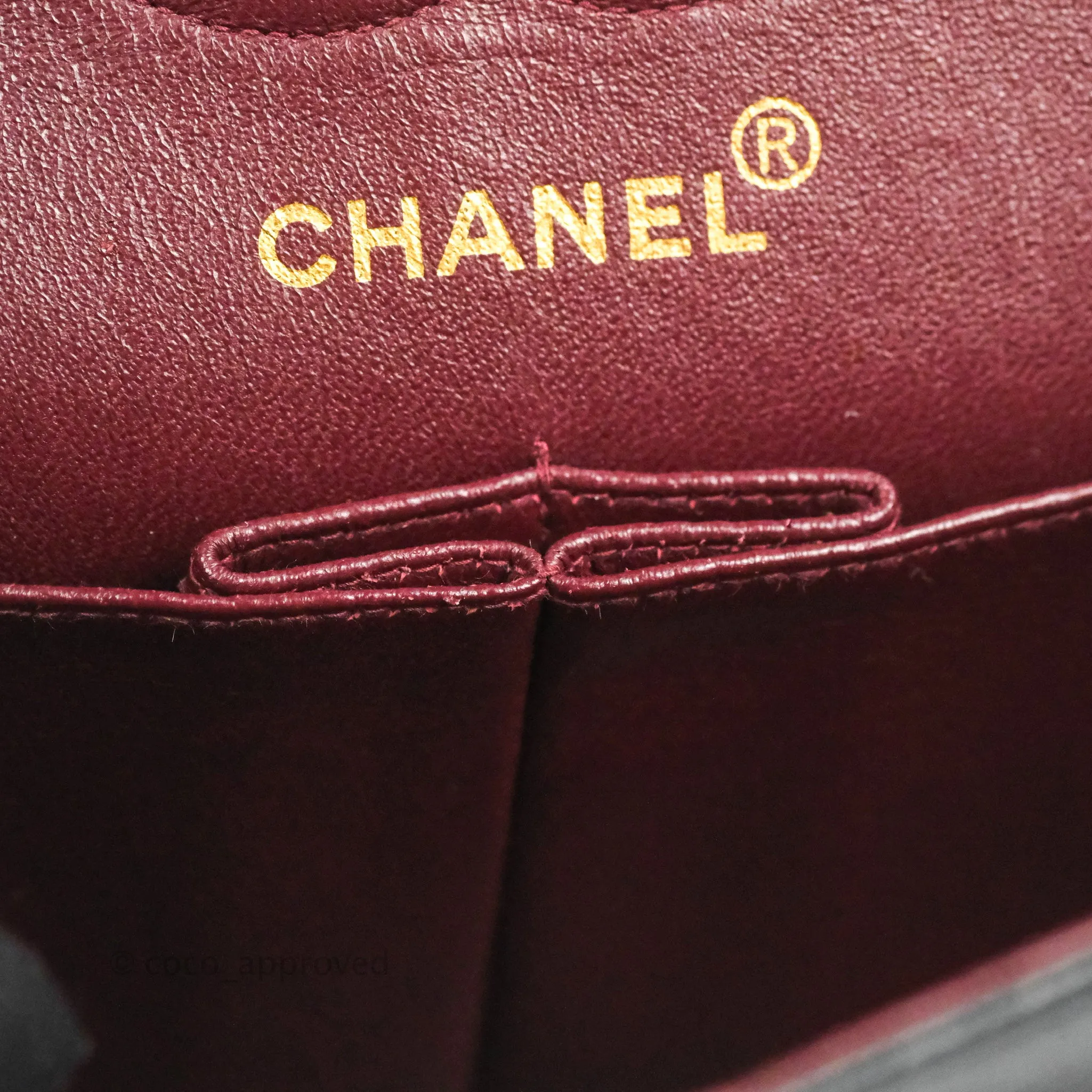 Chanel Classic Vintage Small S/M Flap Black Lambskin 24K Gold Hardware