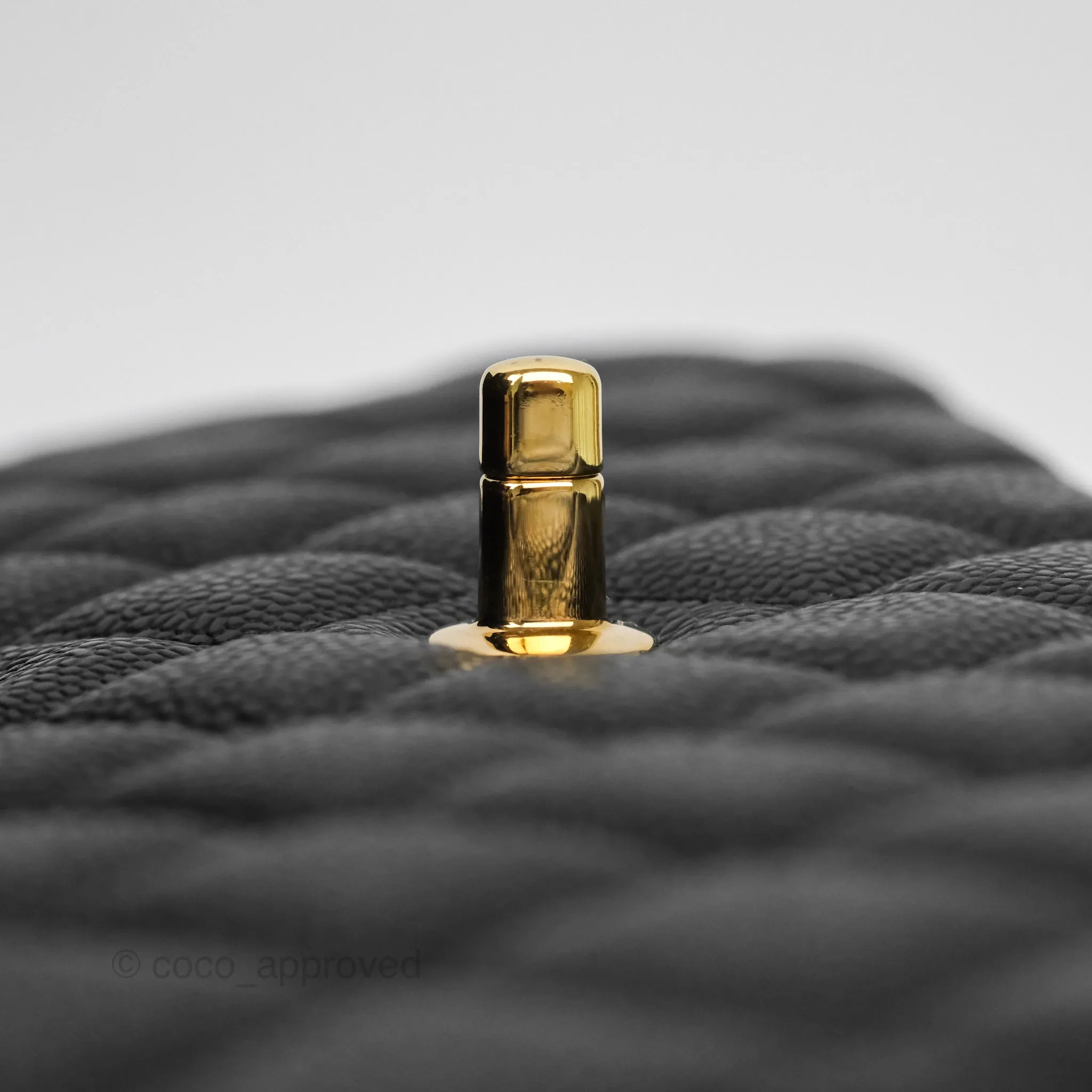 Chanel Jumbo Double Flap Black Caviar Gold Hardware⁣⁣