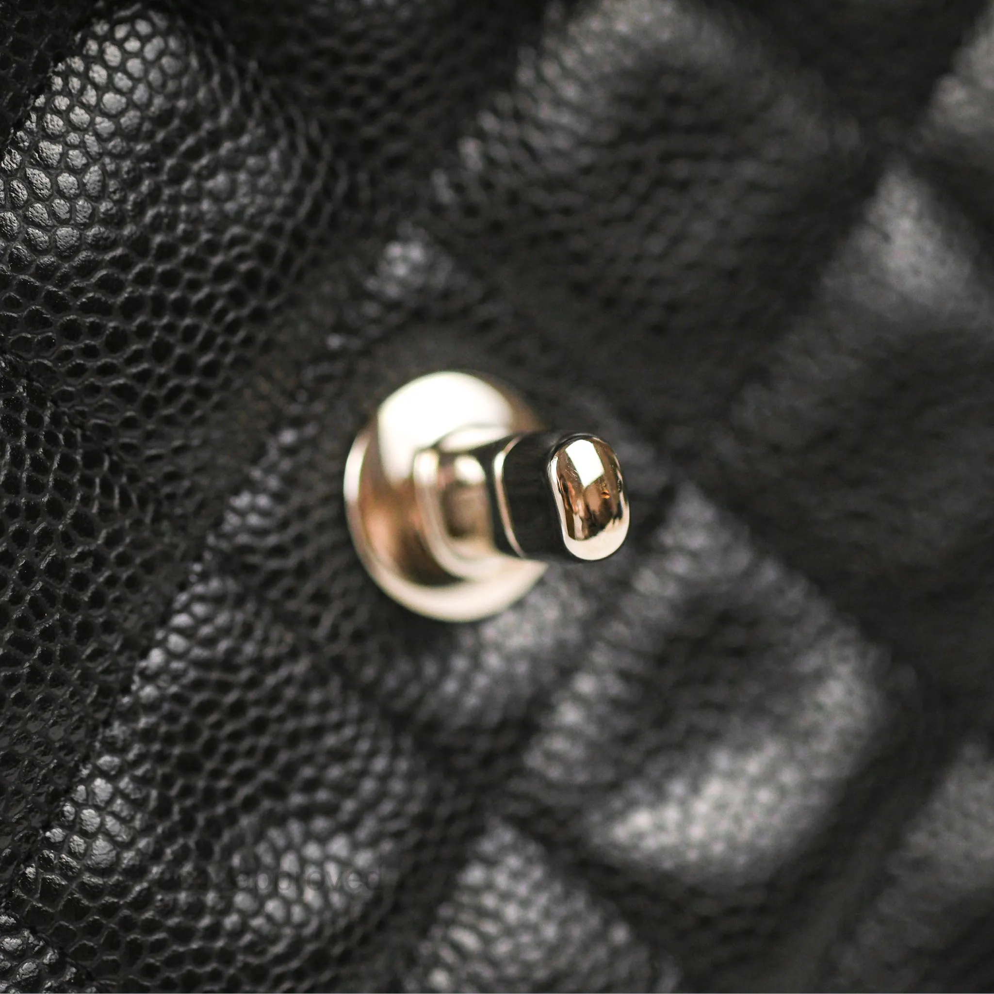 Chanel Jumbo Double Flap Black Caviar Silver Hardware⁣⁣