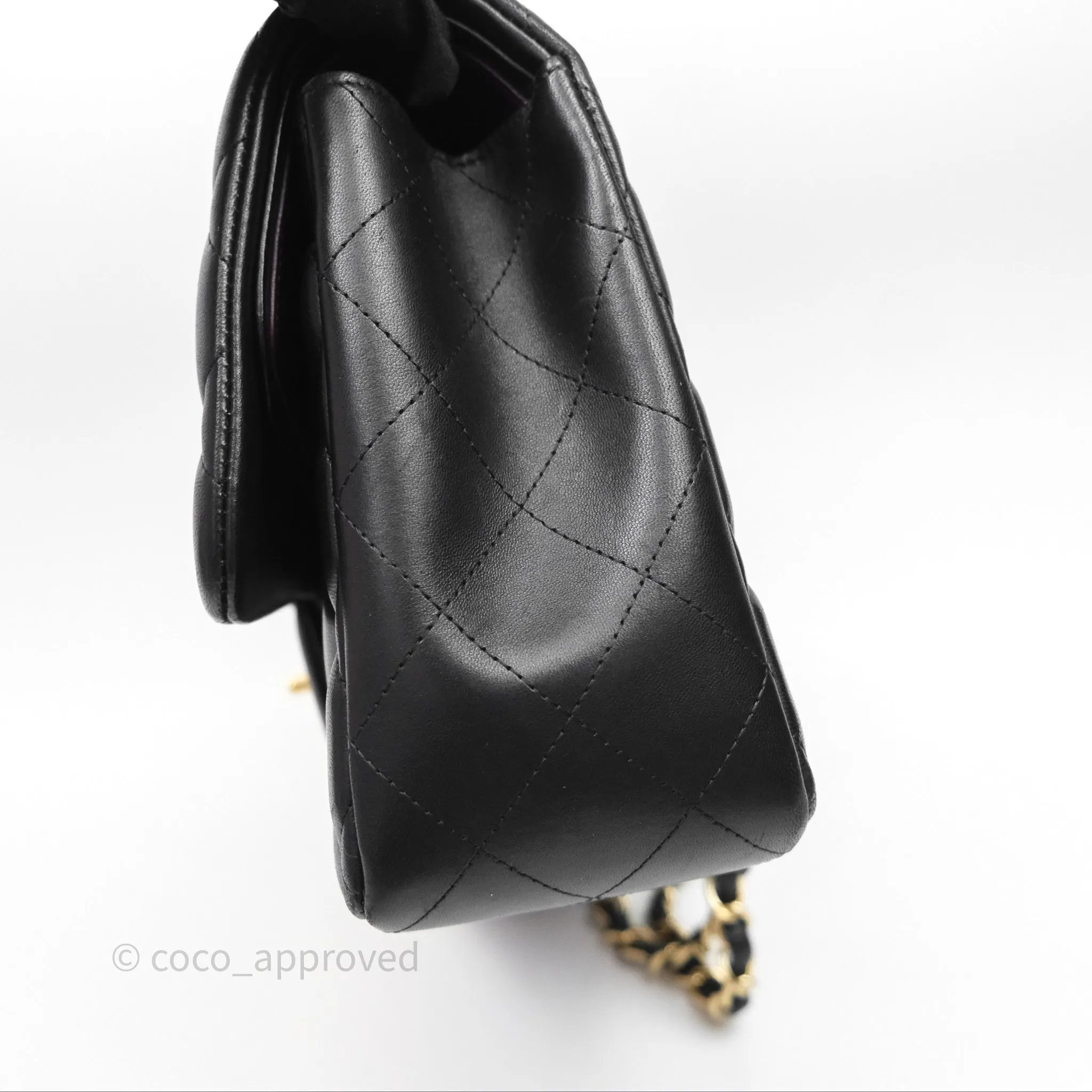 Chanel Jumbo Double Flap Black Lambskin Gold Hardware⁣⁣