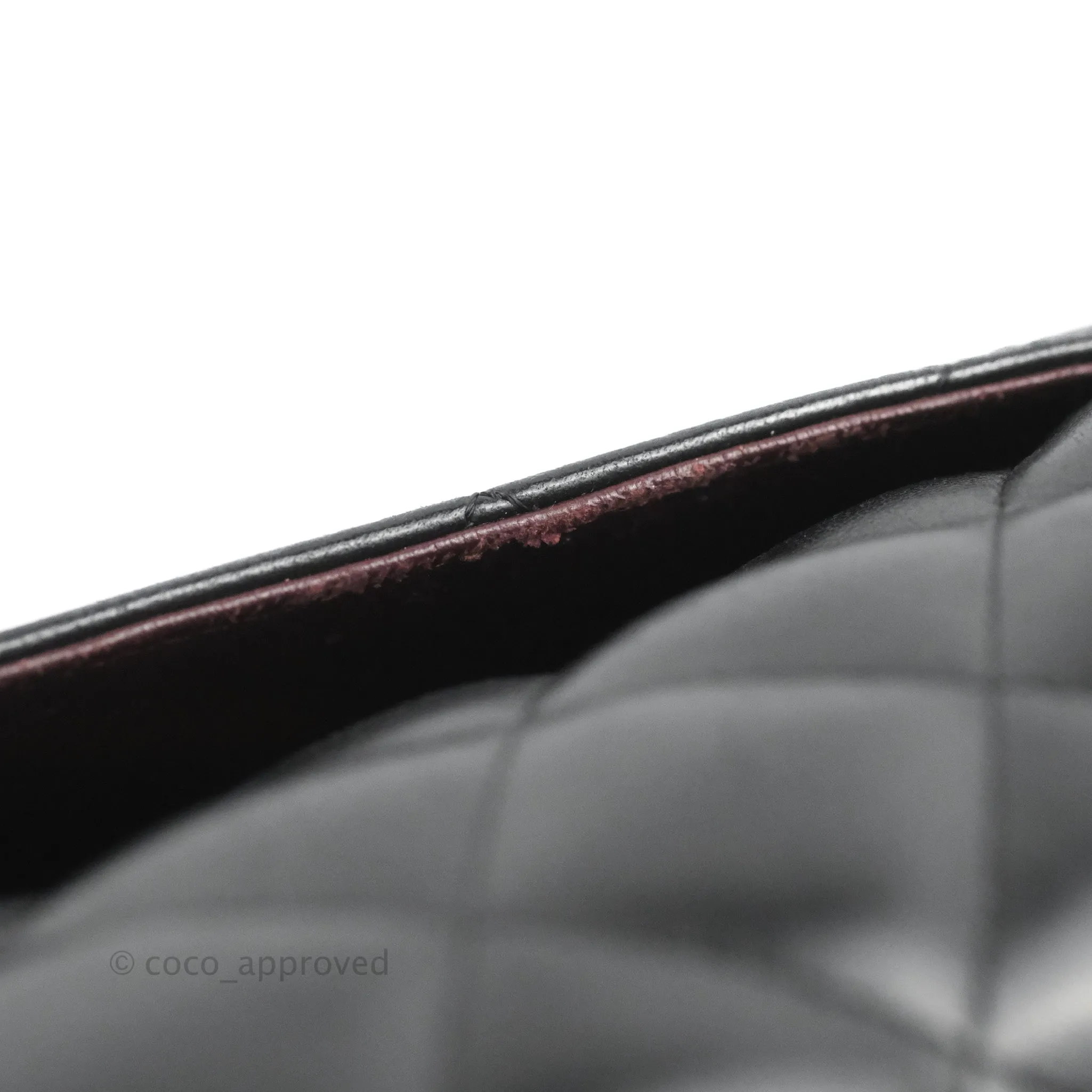 Chanel Jumbo Double Flap Black Lambskin Silver Hardware⁣⁣
