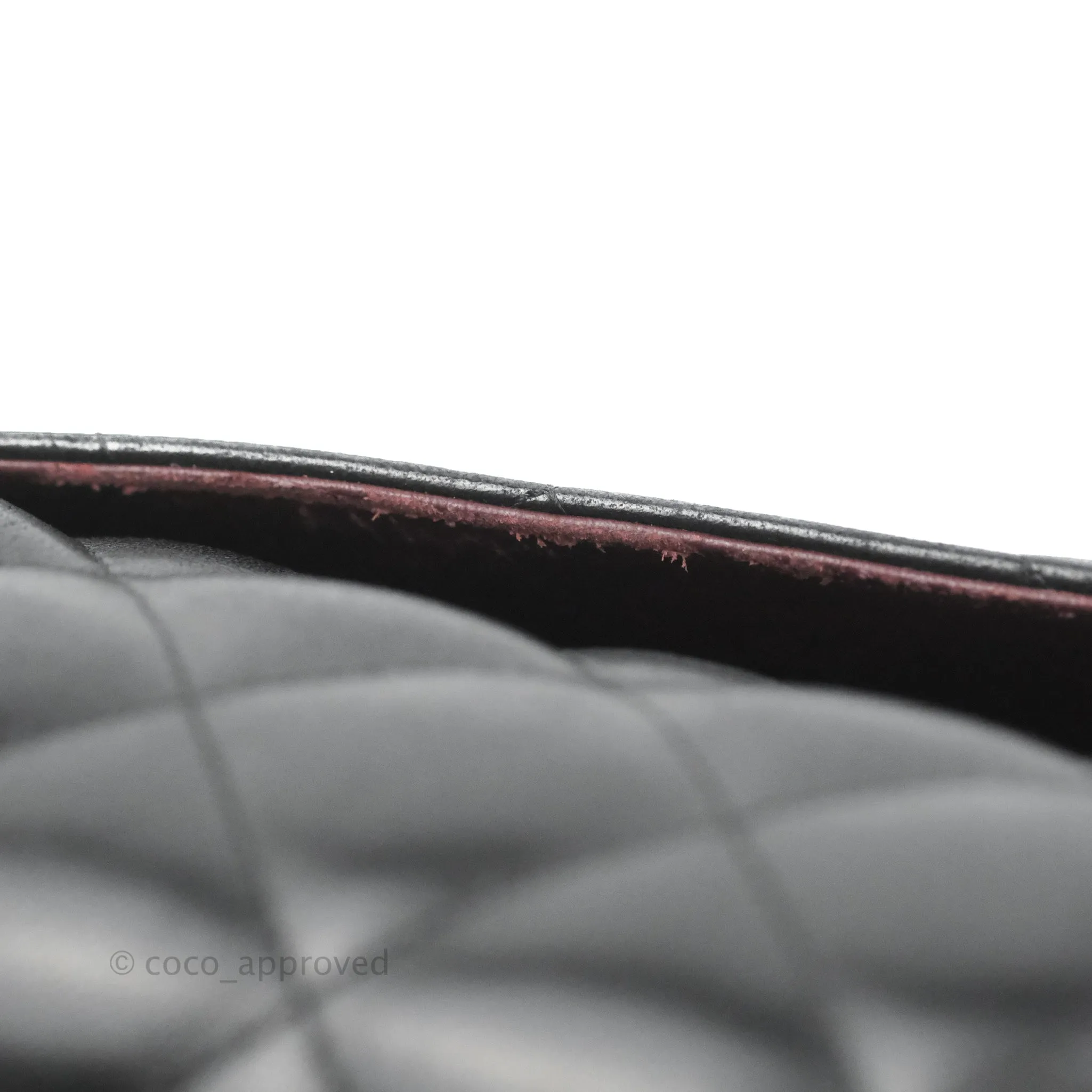 Chanel Jumbo Double Flap Black Lambskin Silver Hardware⁣⁣