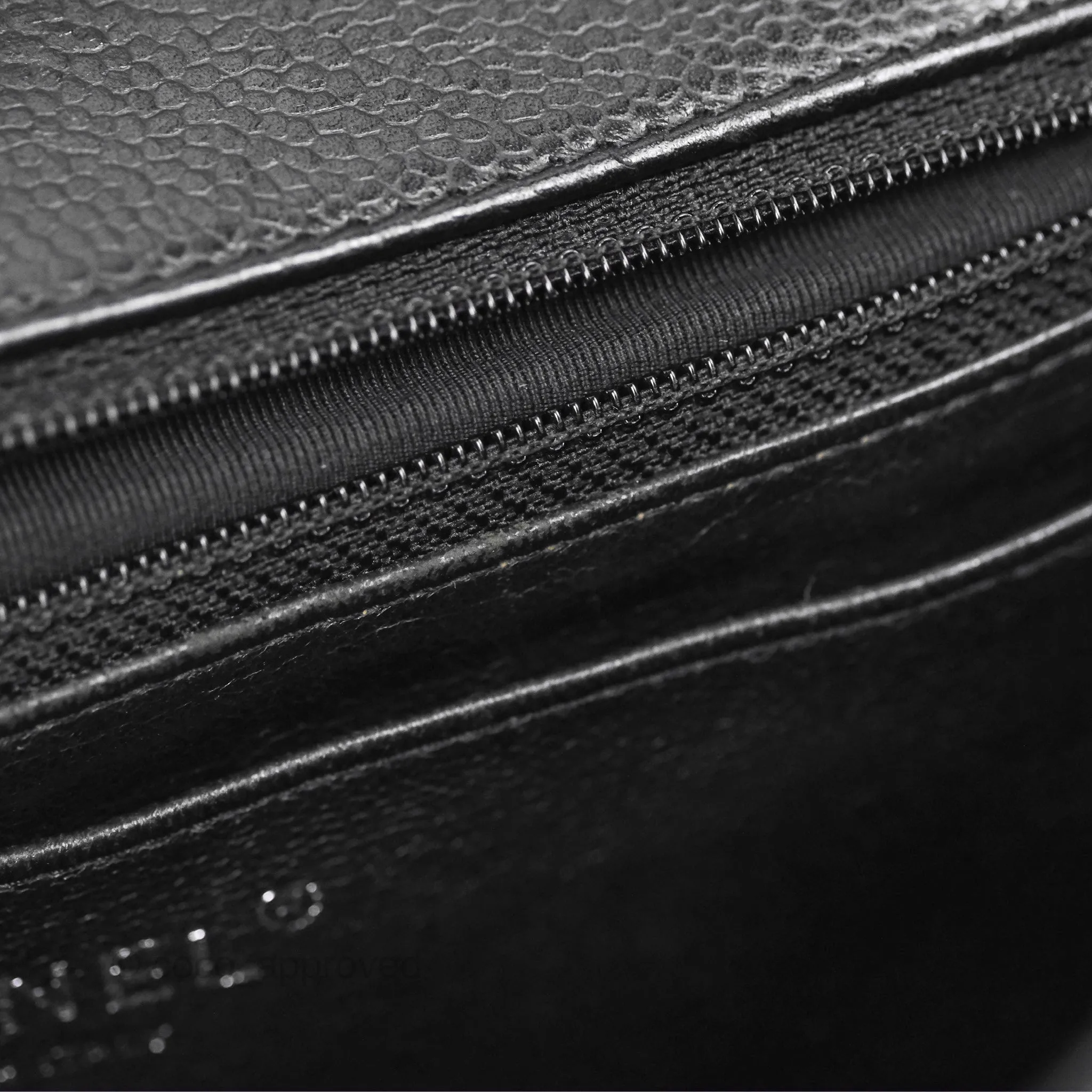 Chanel Jumbo Single Flap Black Caviar Silver Hardware⁣⁣