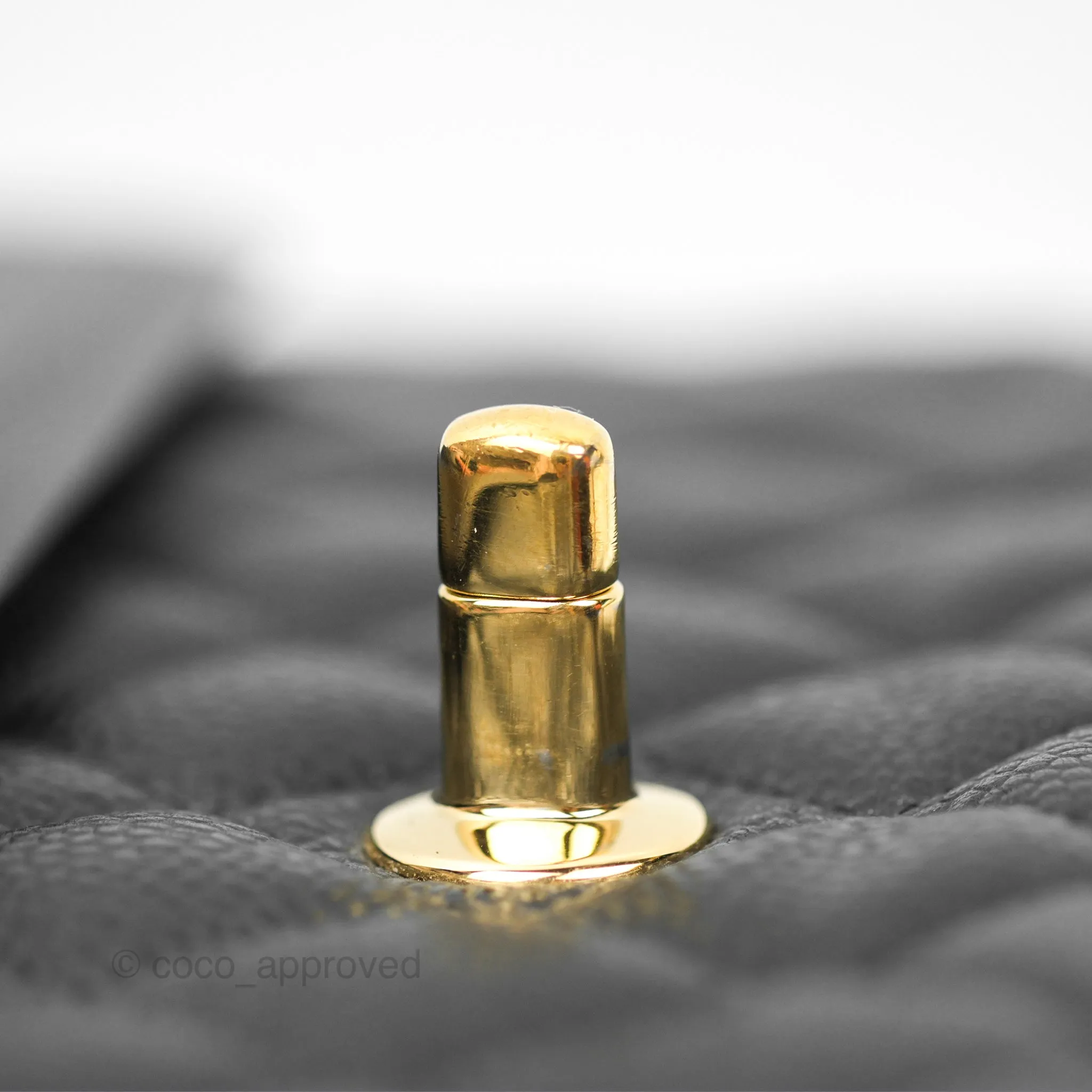 Chanel Medium Classic Flap Quilted Black Caviar Gold Hardware