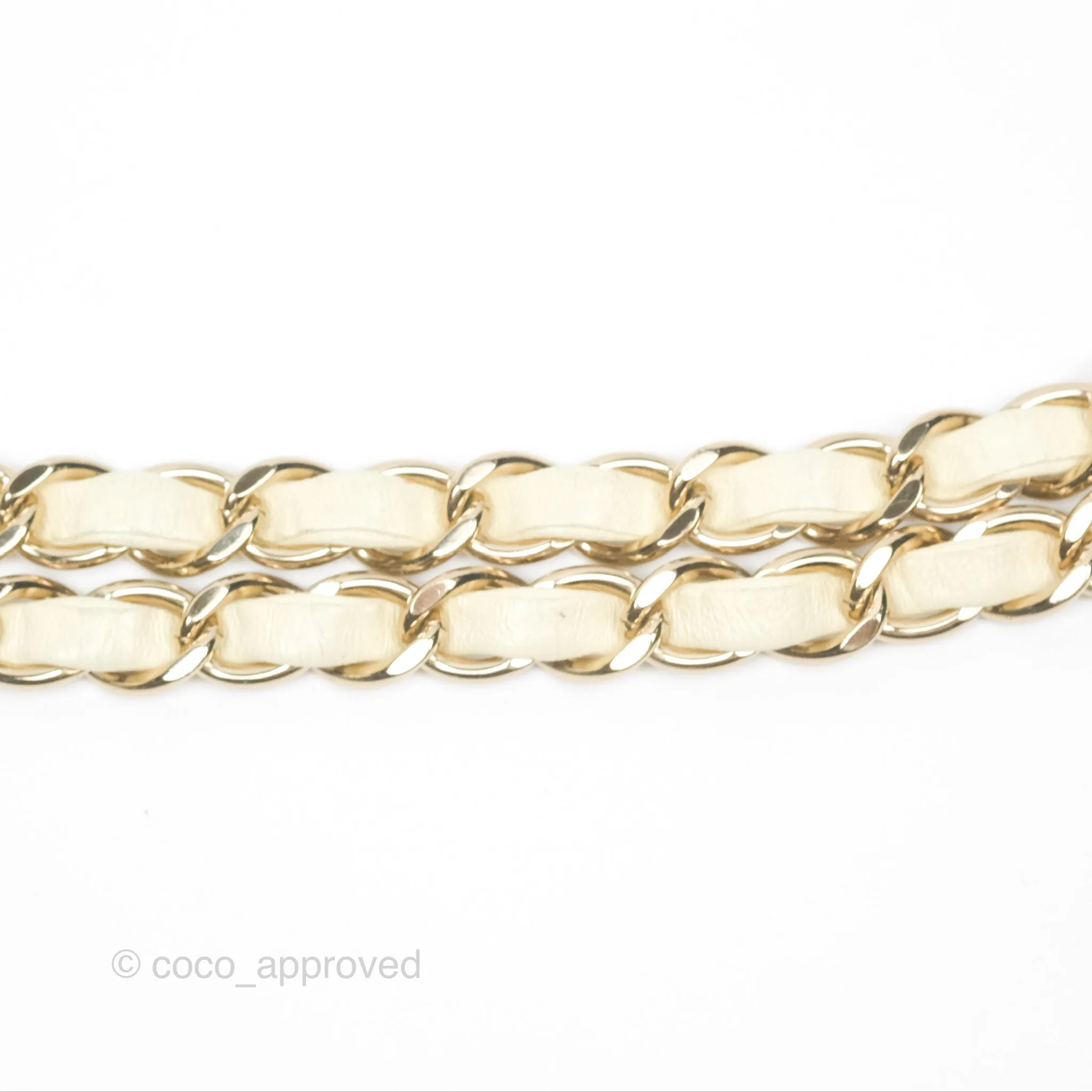 Chanel Medium Classic Flap Quilted Pale Yellow Lambskin Gold Hardware