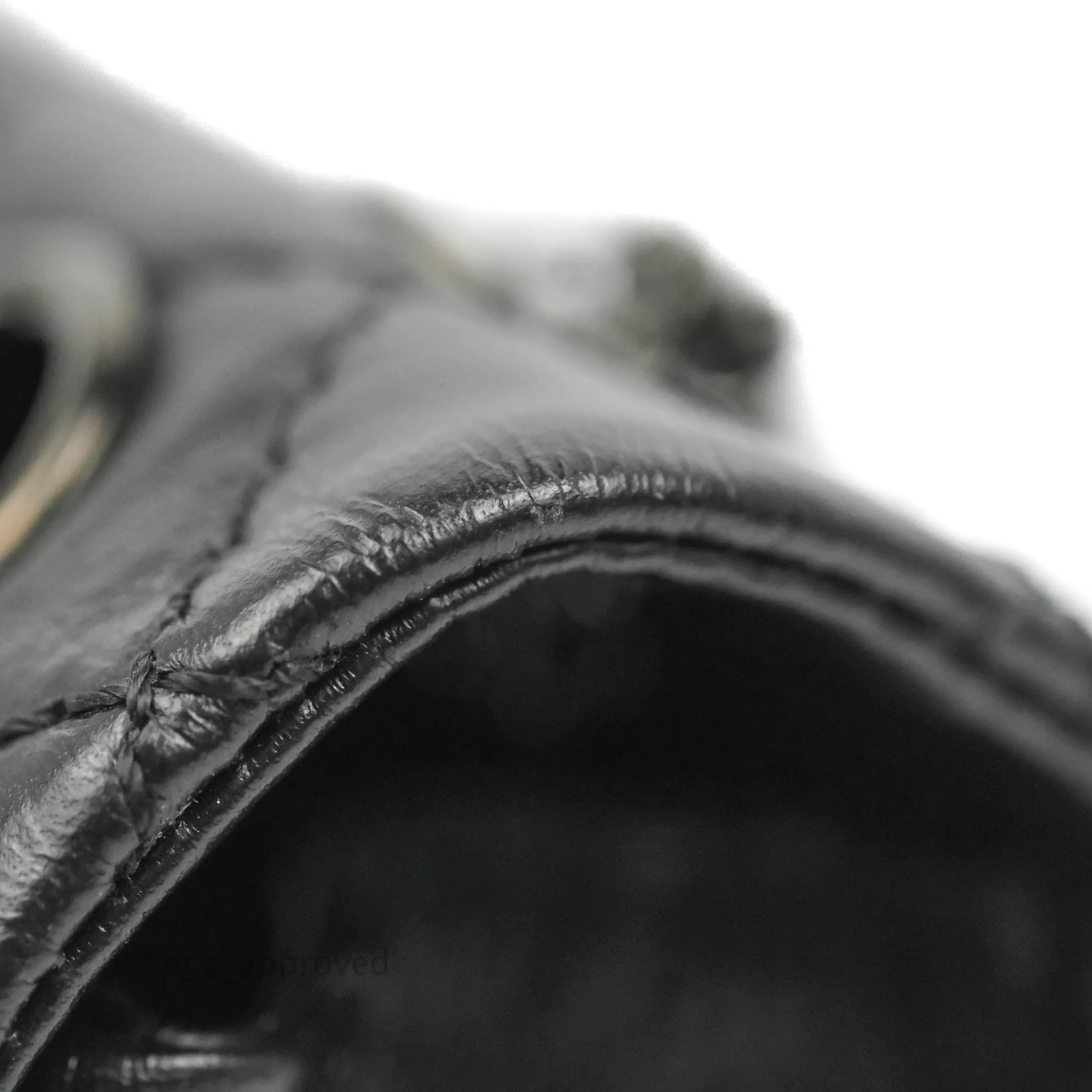 Chanel Mini Reissue 224 So Black Aged Calfskin Black Hardware