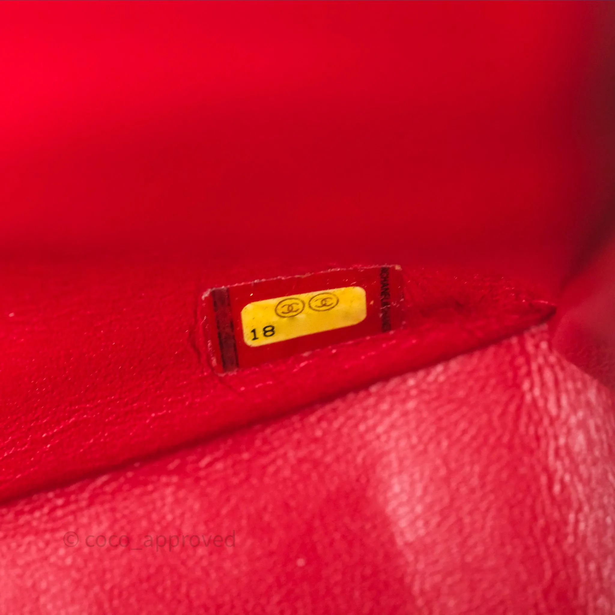 Chanel Quilted Maxi Double Flap Red Caviar Silver Hardware⁣⁣