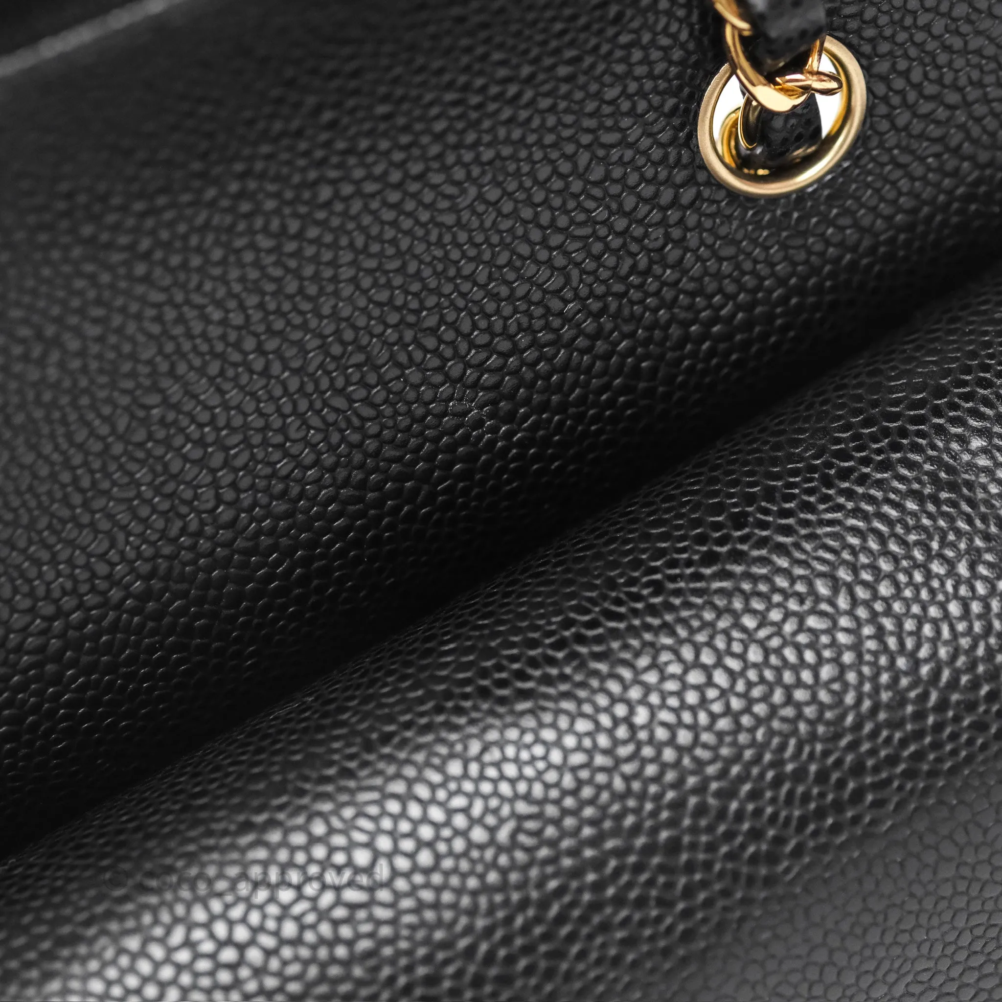 Chanel Quilted Small Classic Flap Black Caviar Gold Hardware