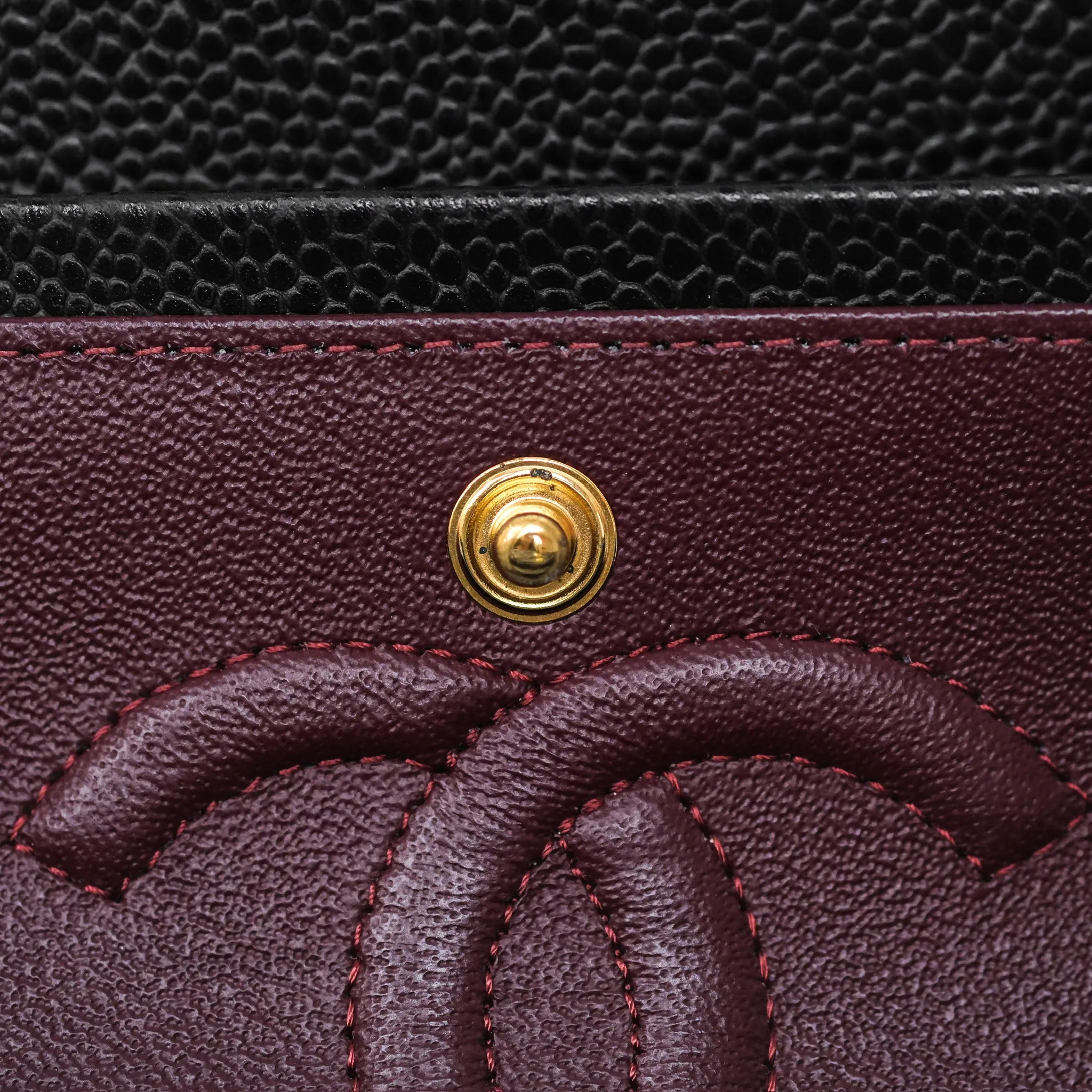 Chanel Quilted Small Classic Flap Black Caviar Gold Hardware