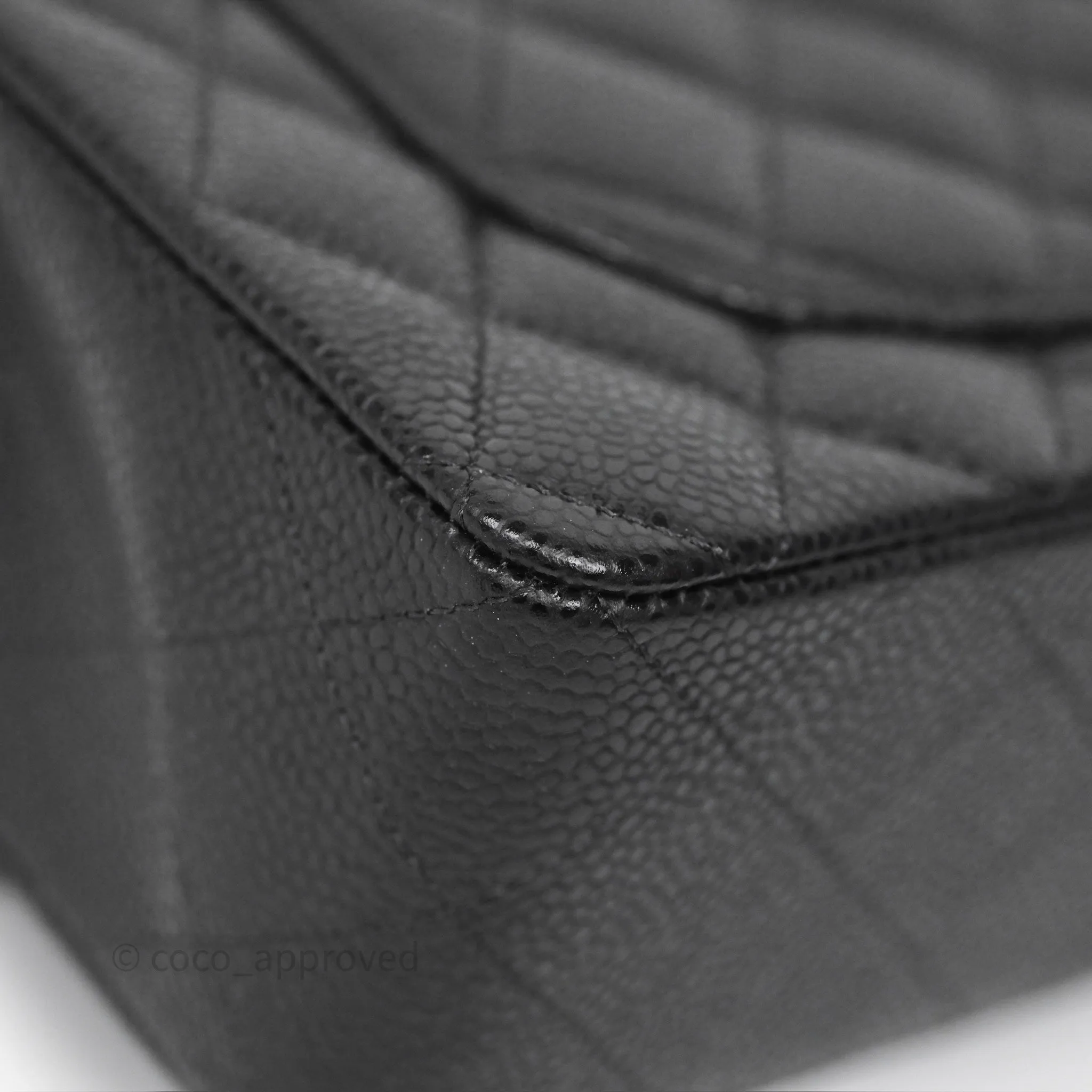 Chanel Quilted Small Classic Flap Black Caviar Gold Hardware
