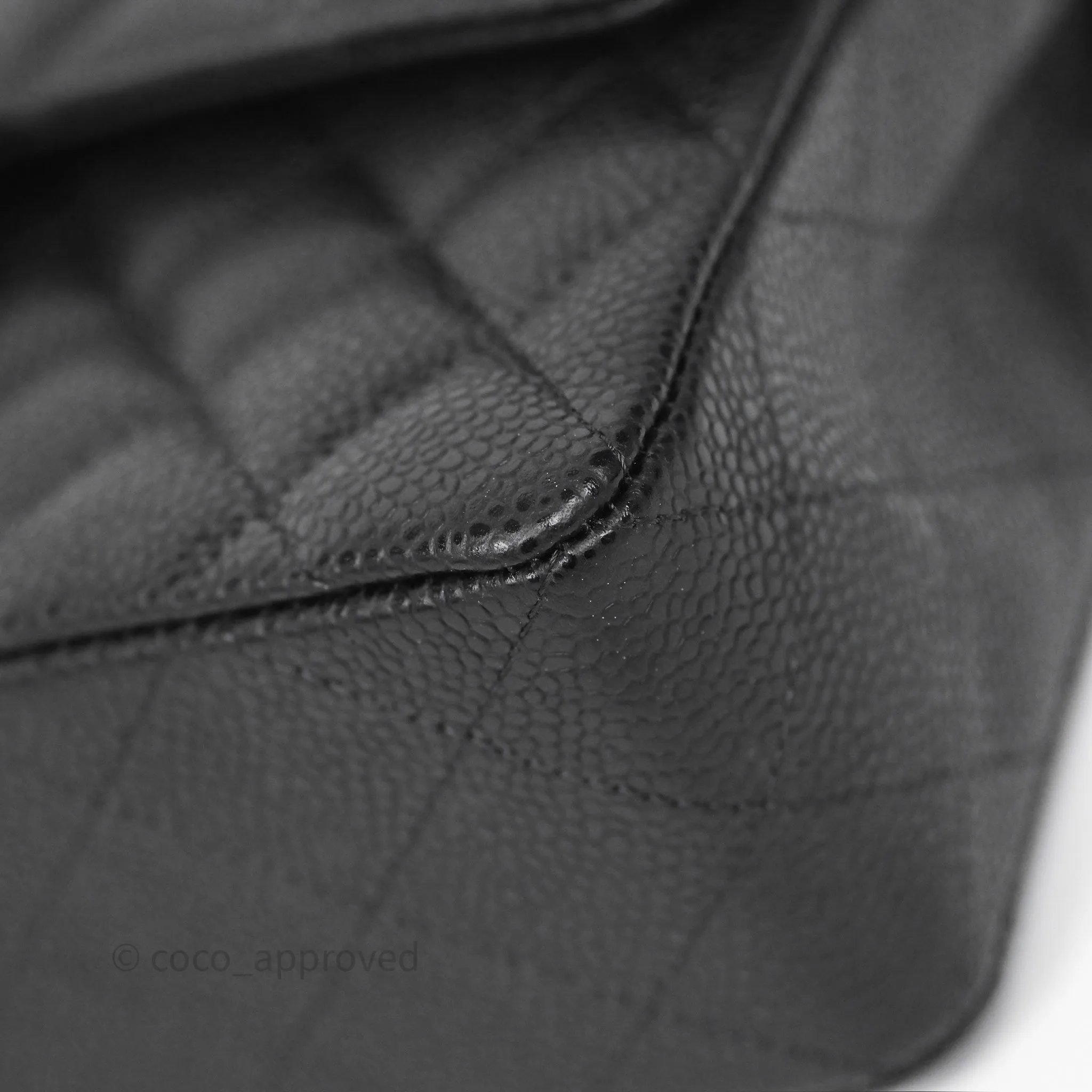 Chanel Quilted Small Classic Flap Black Caviar Gold Hardware
