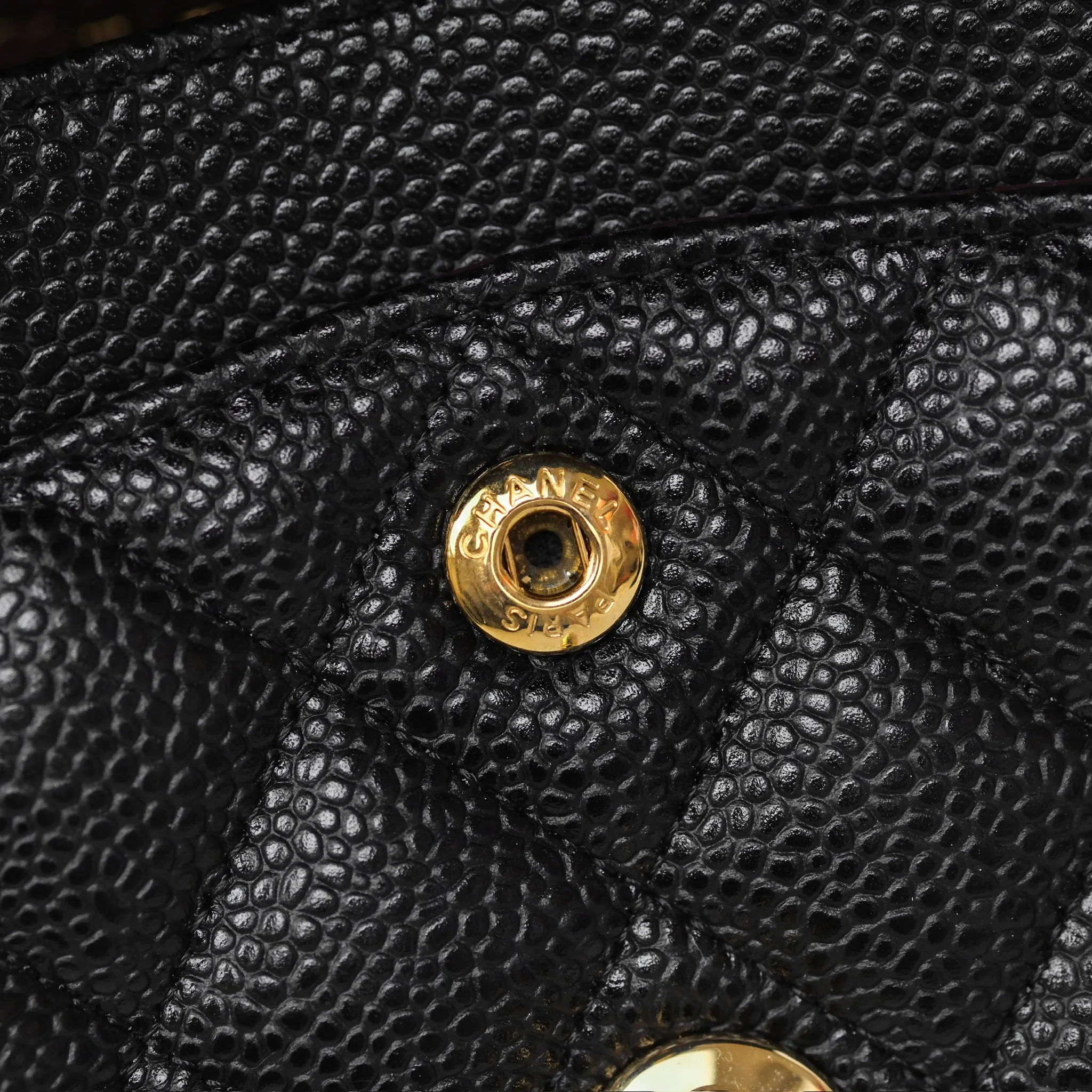 Chanel Quilted Small Classic Flap Black Caviar Gold Hardware