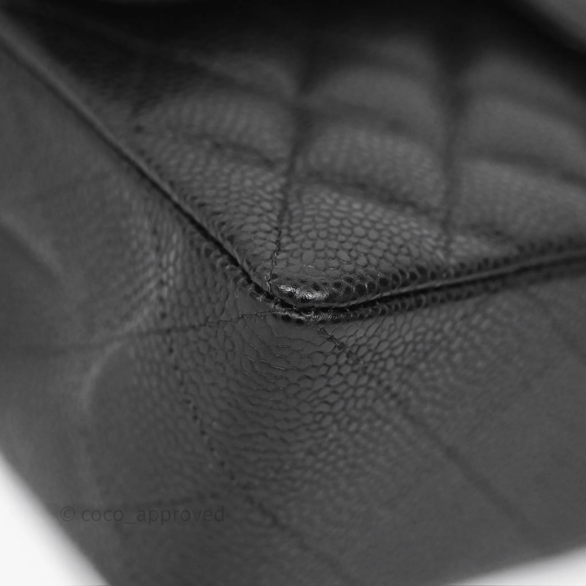 Chanel Quilted Small Classic Flap Black Caviar Gold Hardware