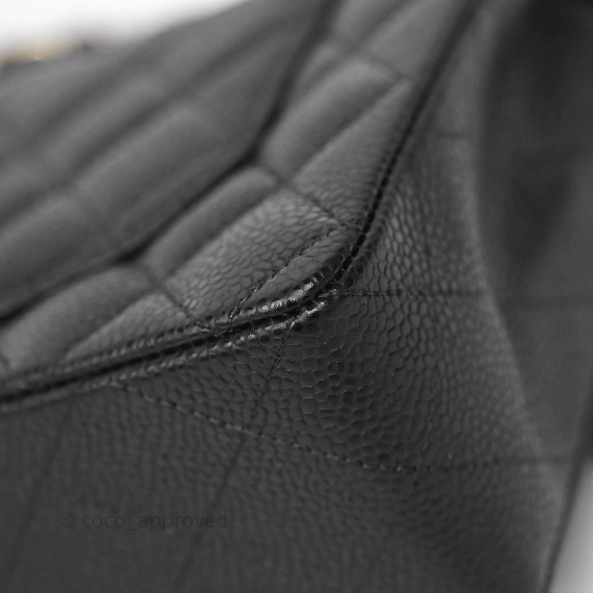Chanel Quilted Small Classic Flap Black Caviar Gold Hardware
