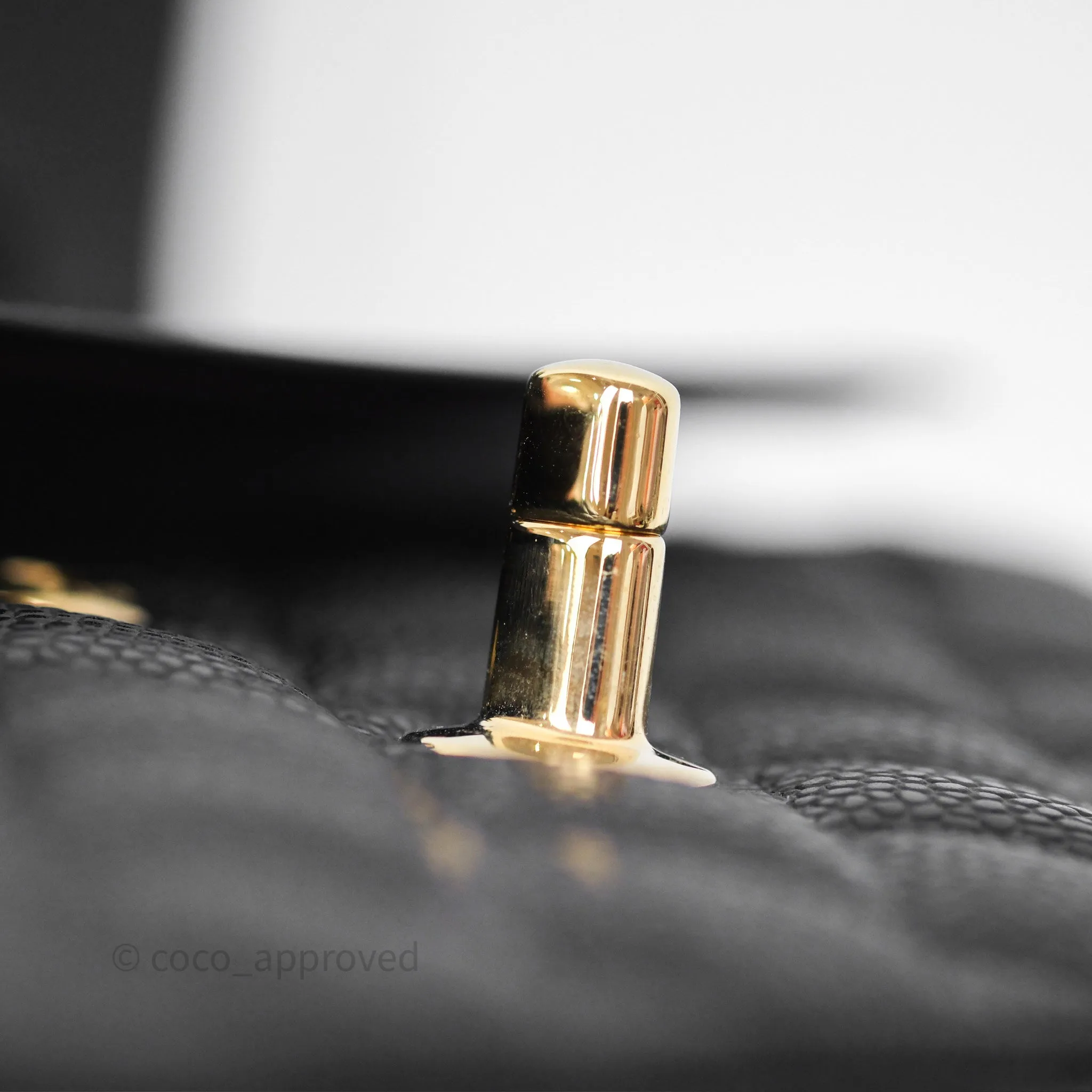 Chanel Quilted Small Classic Flap Black Caviar Gold Hardware
