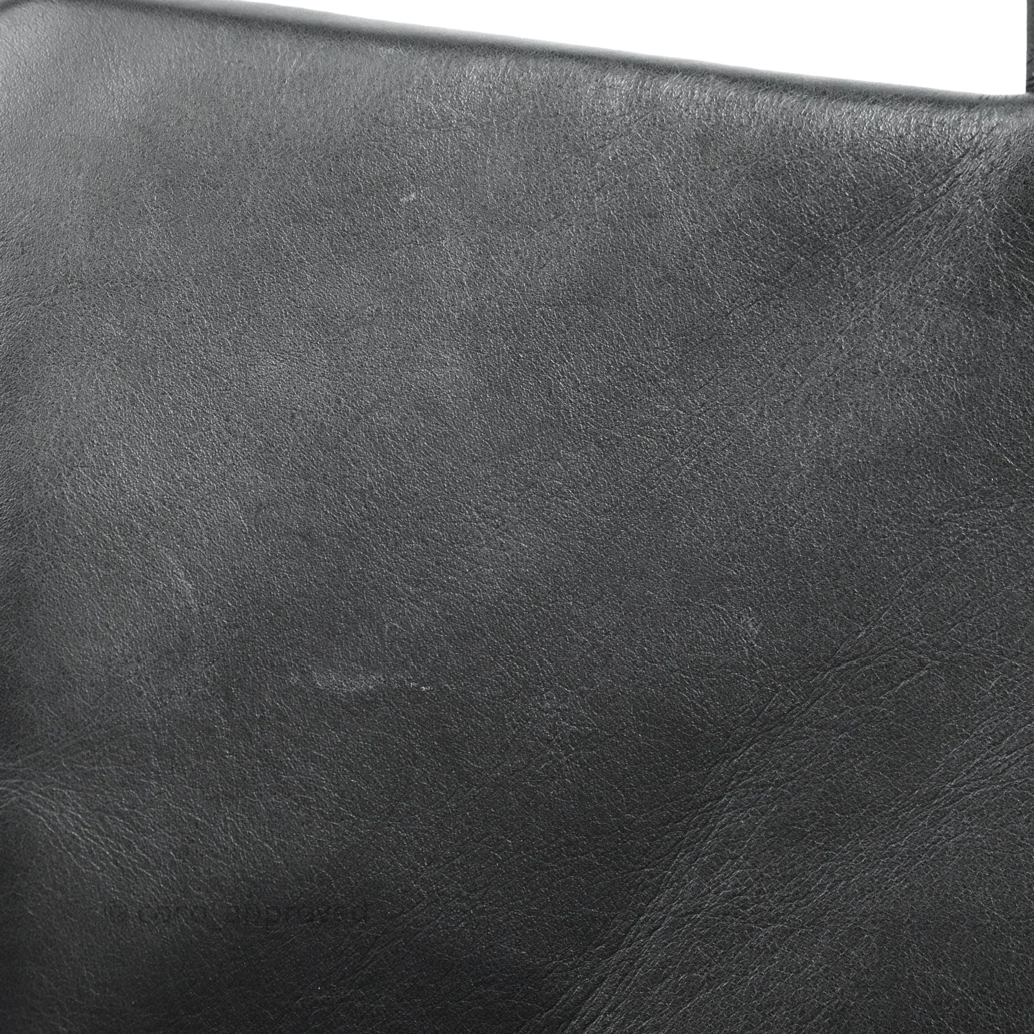 Chanel Single Flap Maxi Chevron Black Patent Silver Hardware