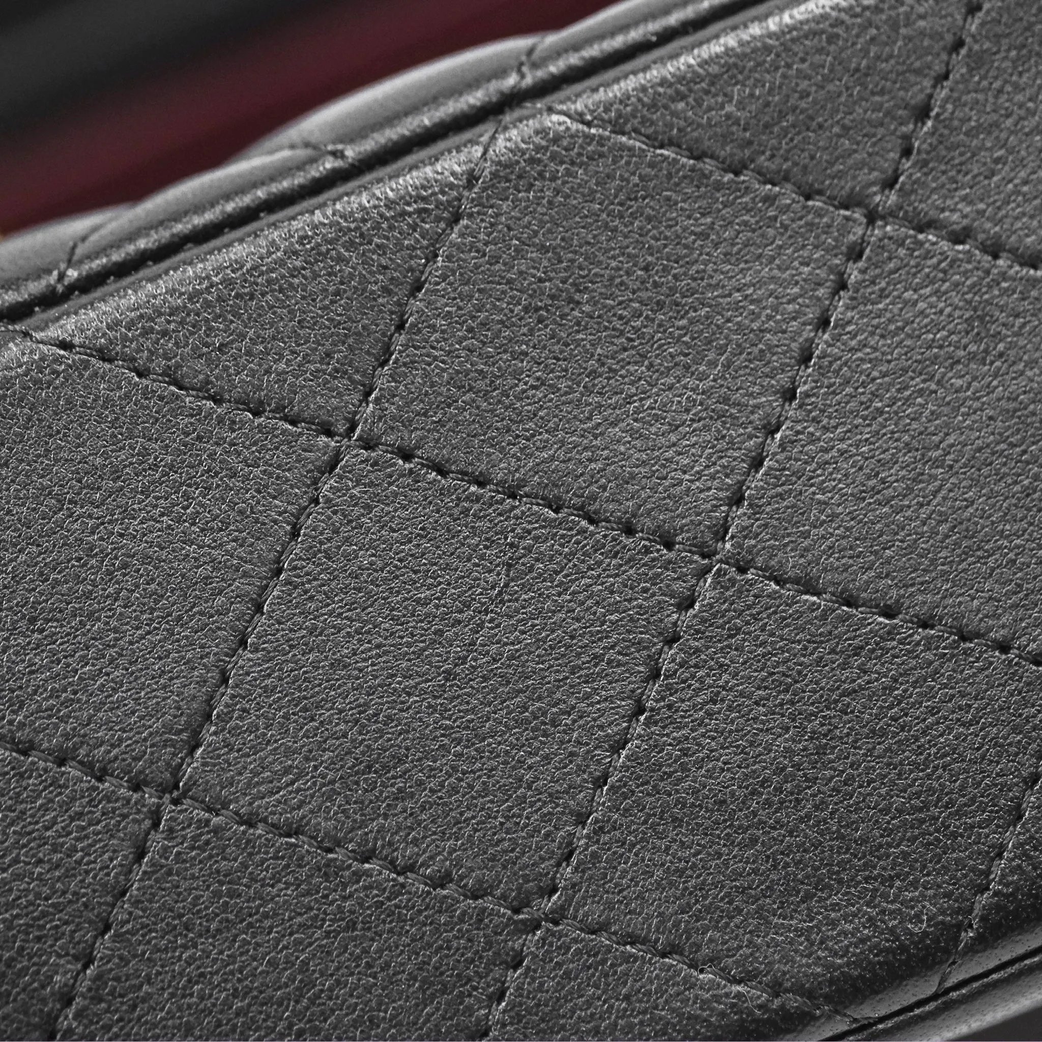 Chanel Small Classic Flap Quilted Black Lambskin Gold Hardware