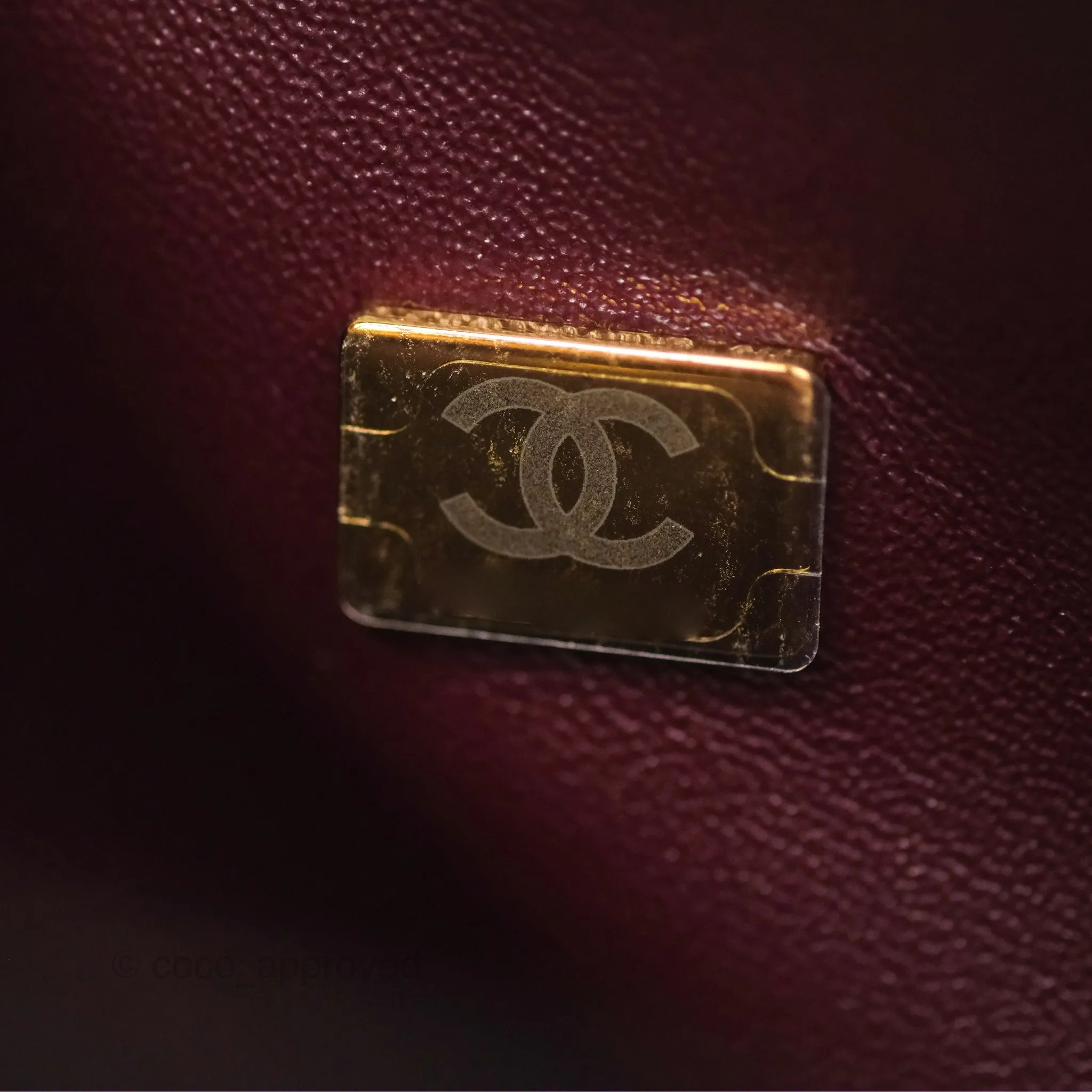 Chanel Small Classic Quilted Flap Black Caviar Gold Hardware