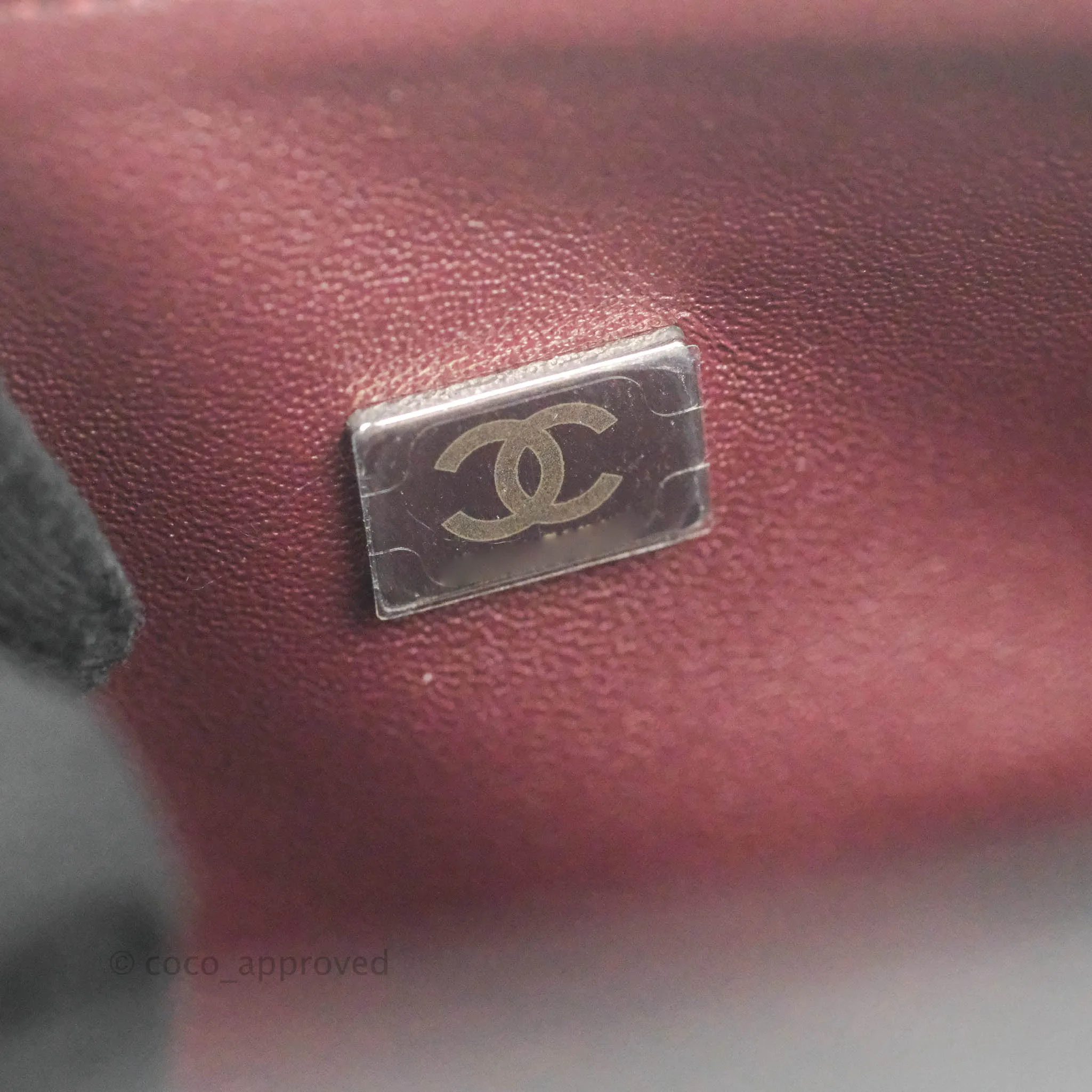Chanel Small Classic Quilted Flap Black Caviar Silver Hardware