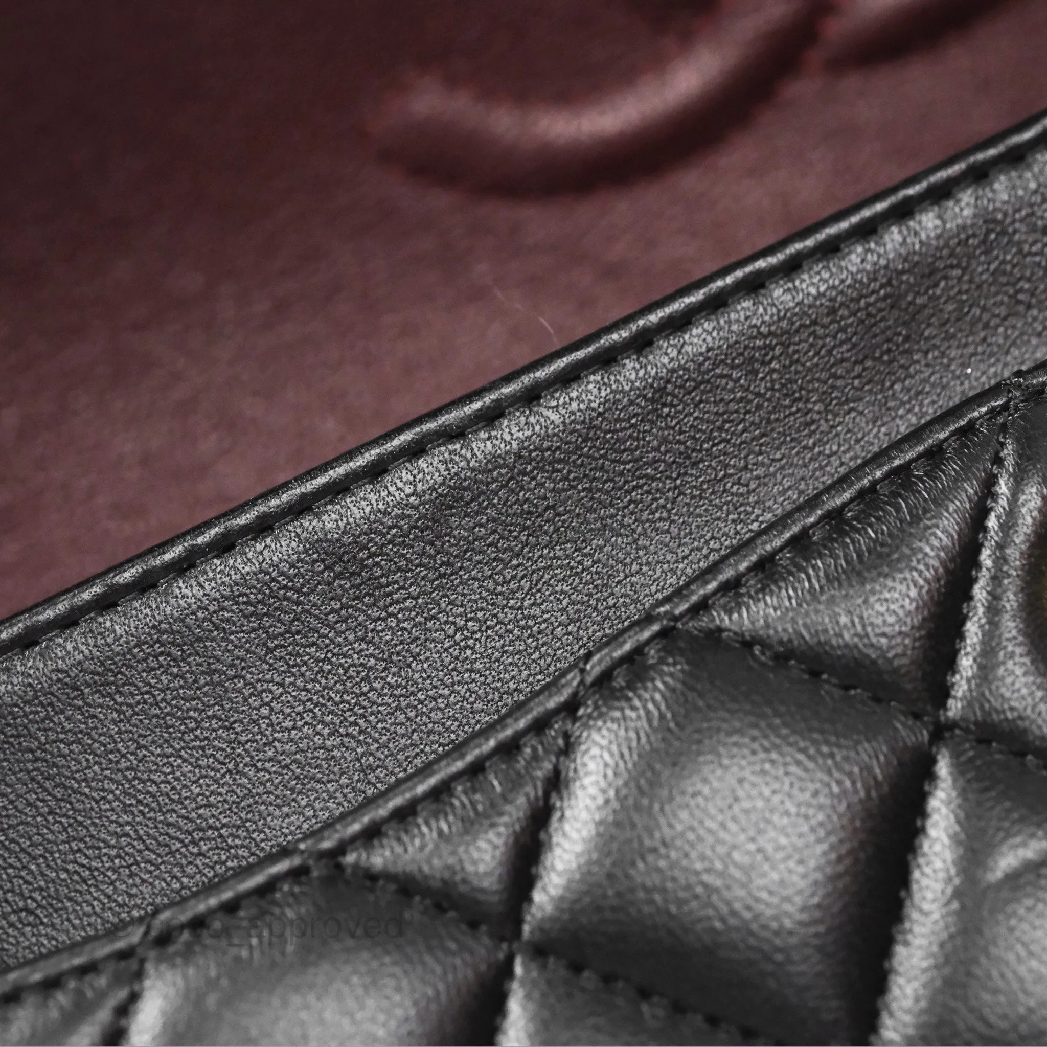 Chanel Small Classic Quilted Flap Black Lambskin Gold Hardware