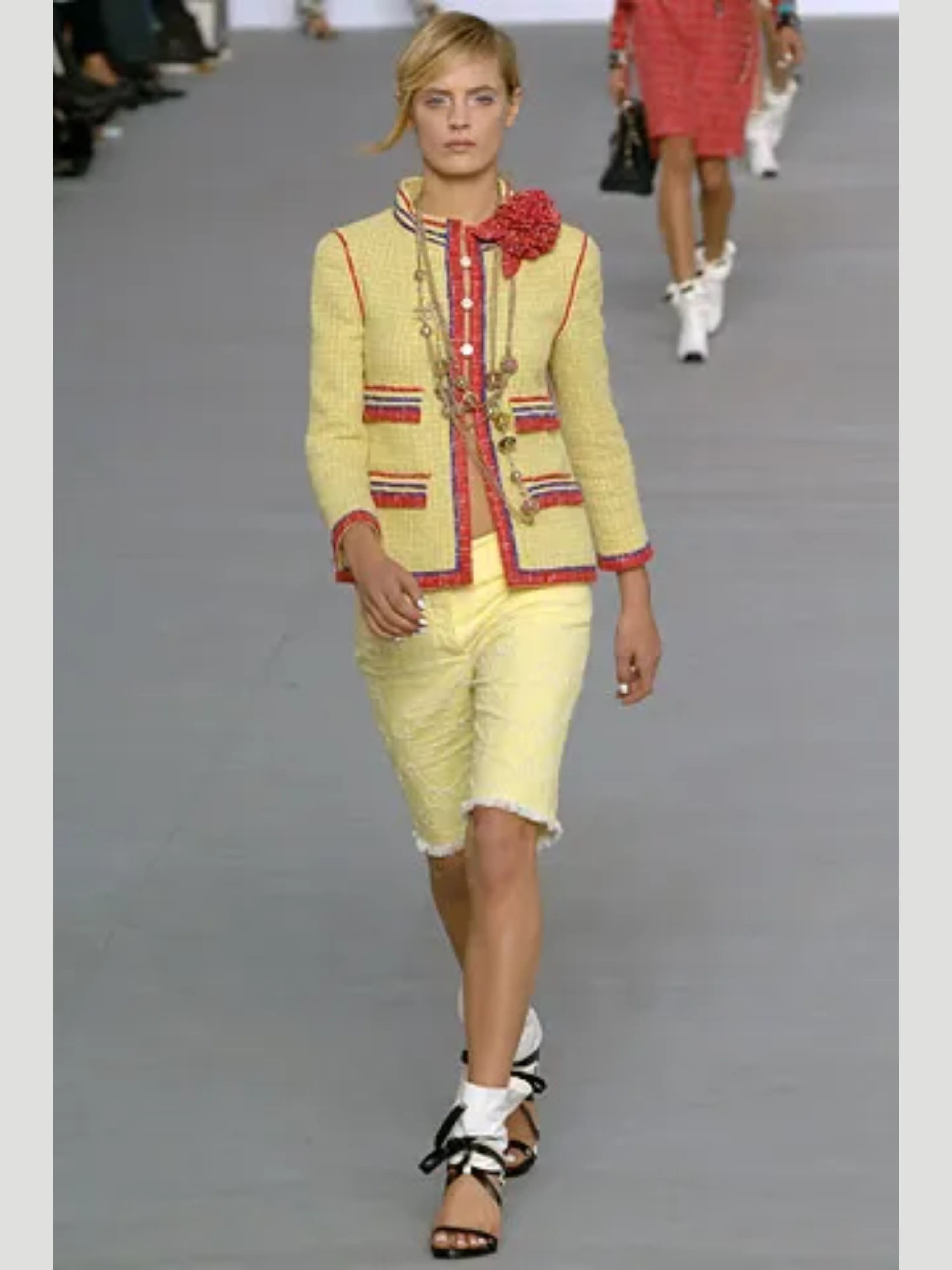 Chanel Spring 2006 Tweed Jacket and Skirt Set