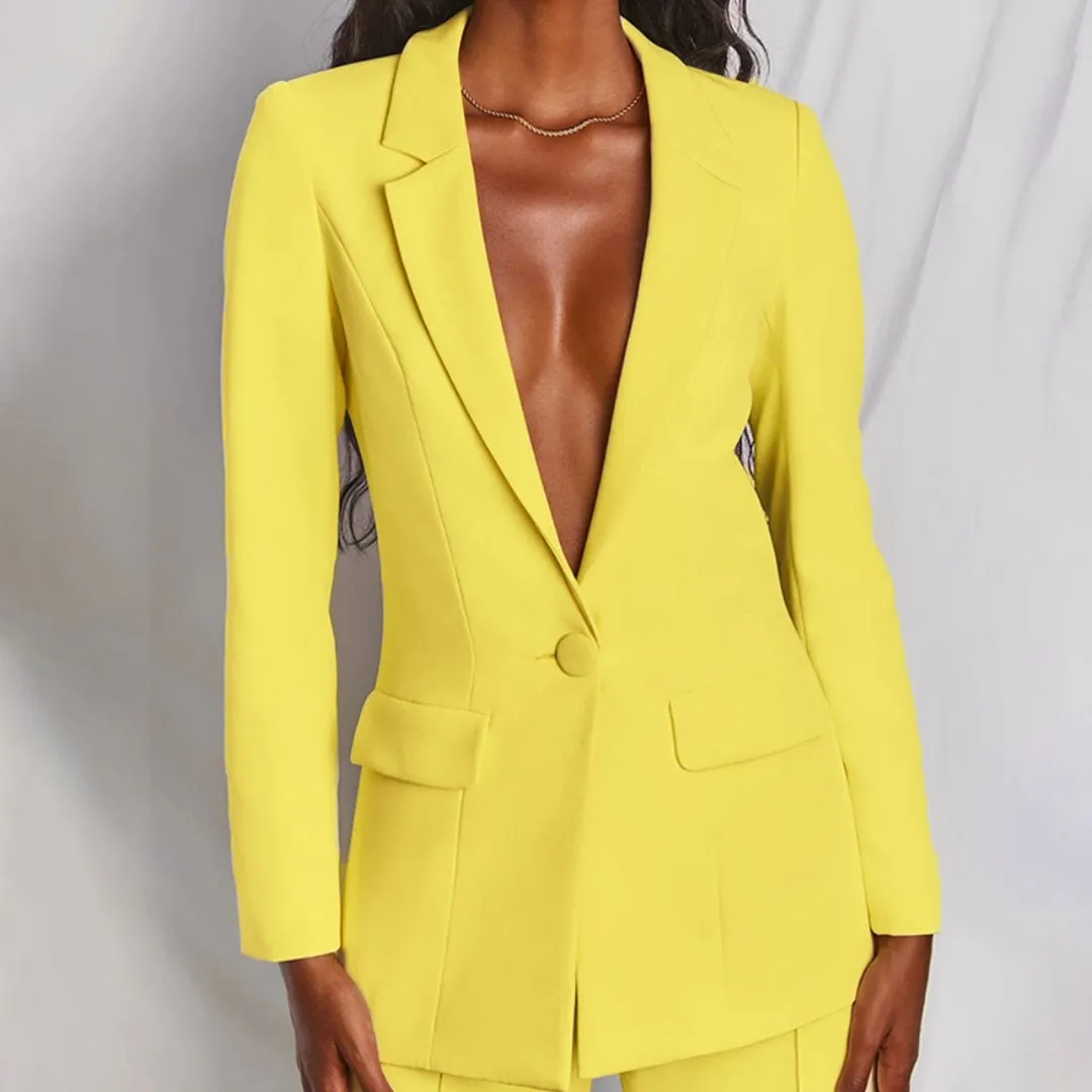 Chic Leotine™ Blazer and Pants Set