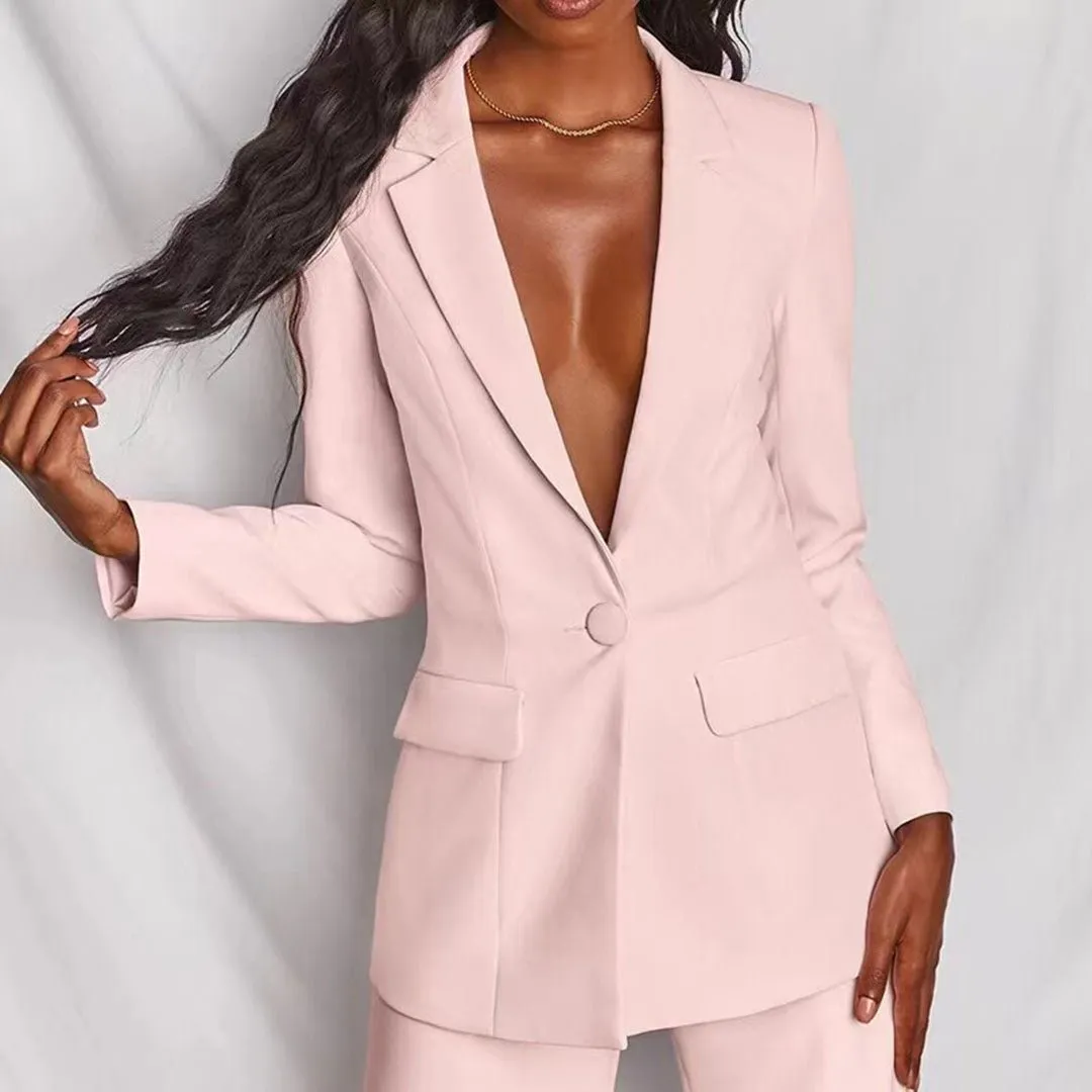 Chic Leotine™ Blazer and Pants Set