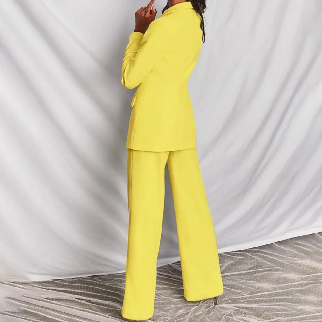 Chic Leotine™ Blazer and Pants Set