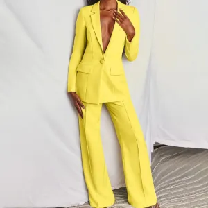 Chic Leotine™ Blazer and Pants Set