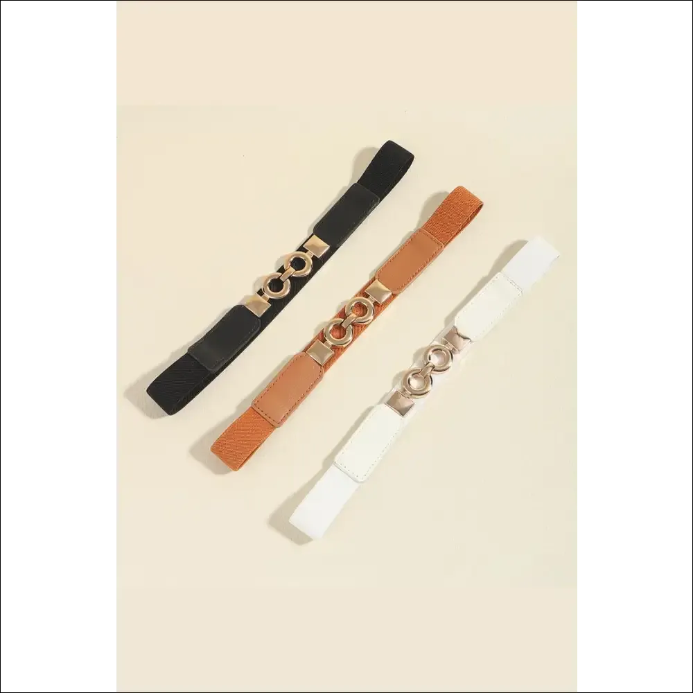 Chic PU Leather Belt for Effortless Style