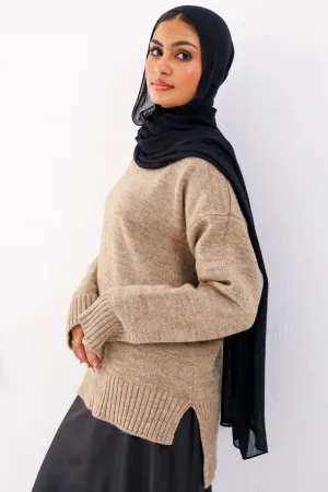 Chill Fit Pullover in Cafe