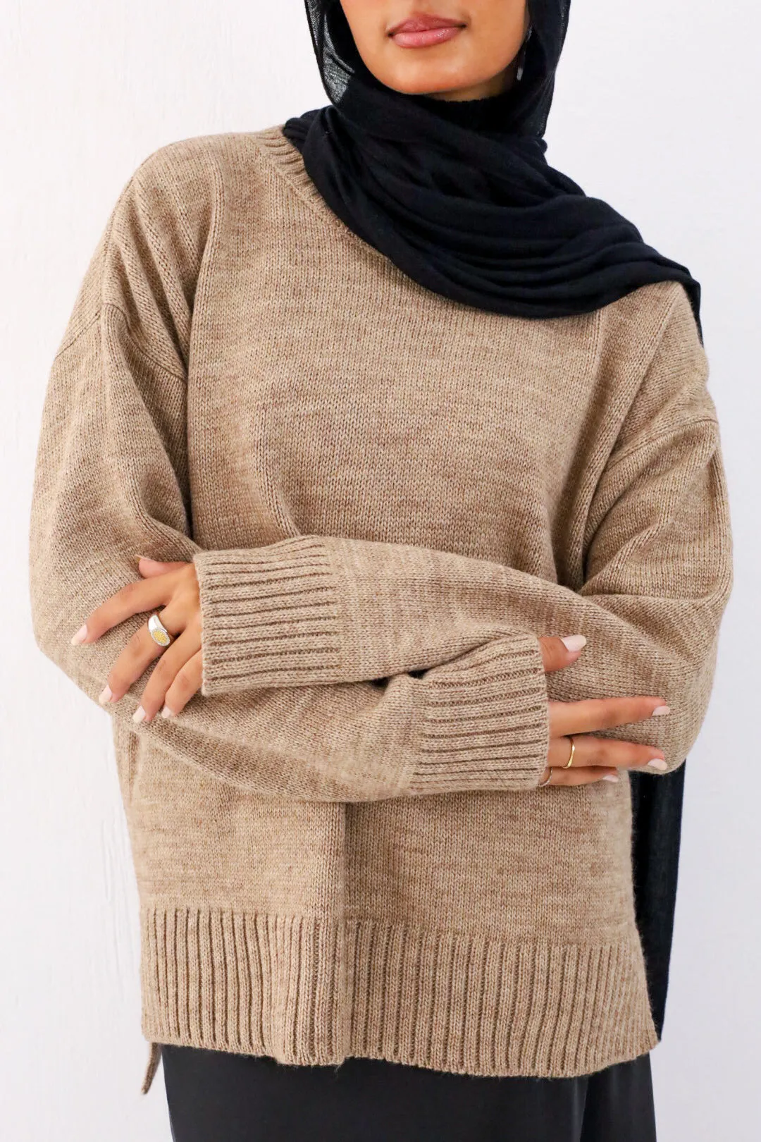 Chill Fit Pullover in Cafe