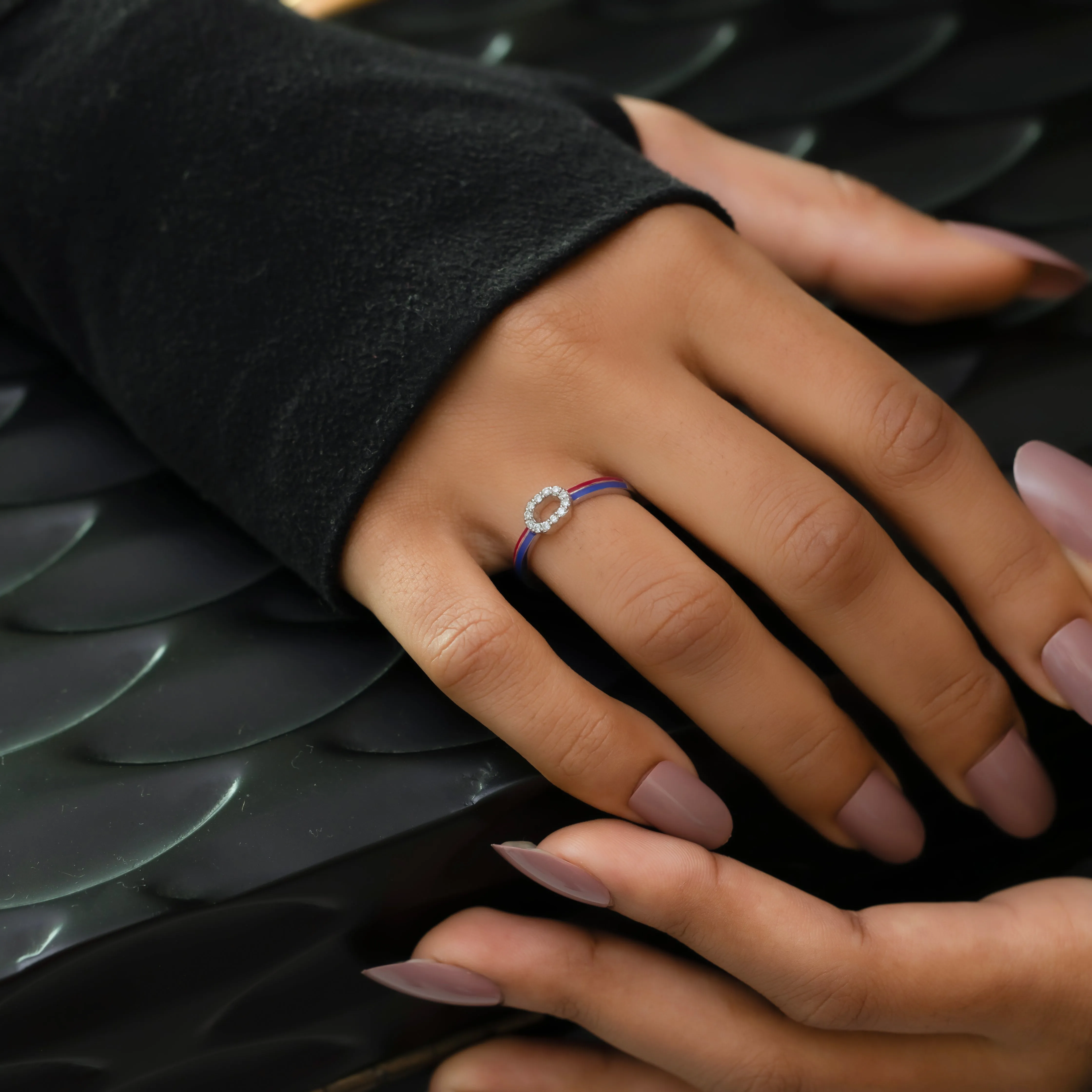 Chrome Fusion Fashion Ring
