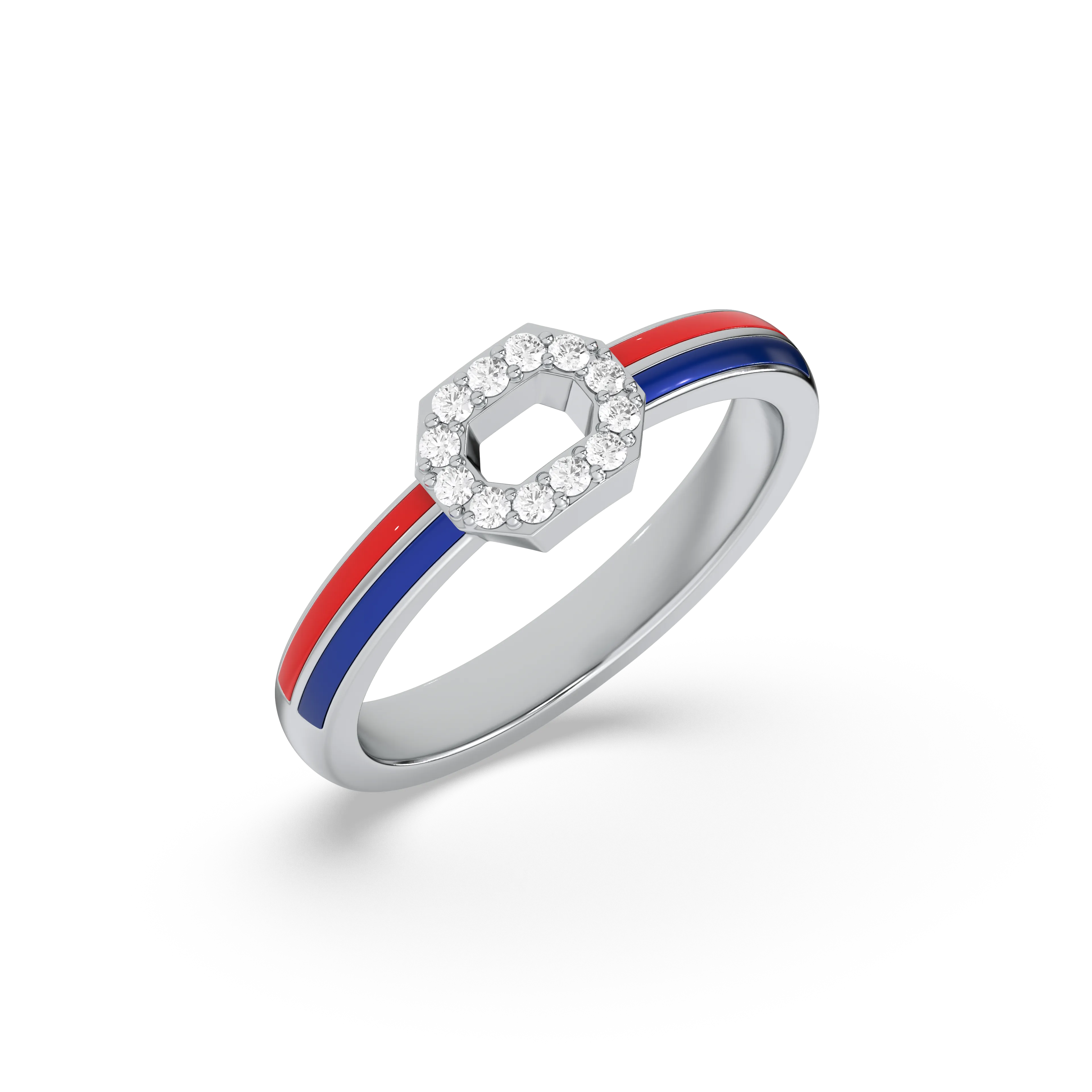 Chrome Fusion Fashion Ring