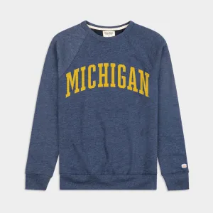 Classic Arched Michigan Crewneck