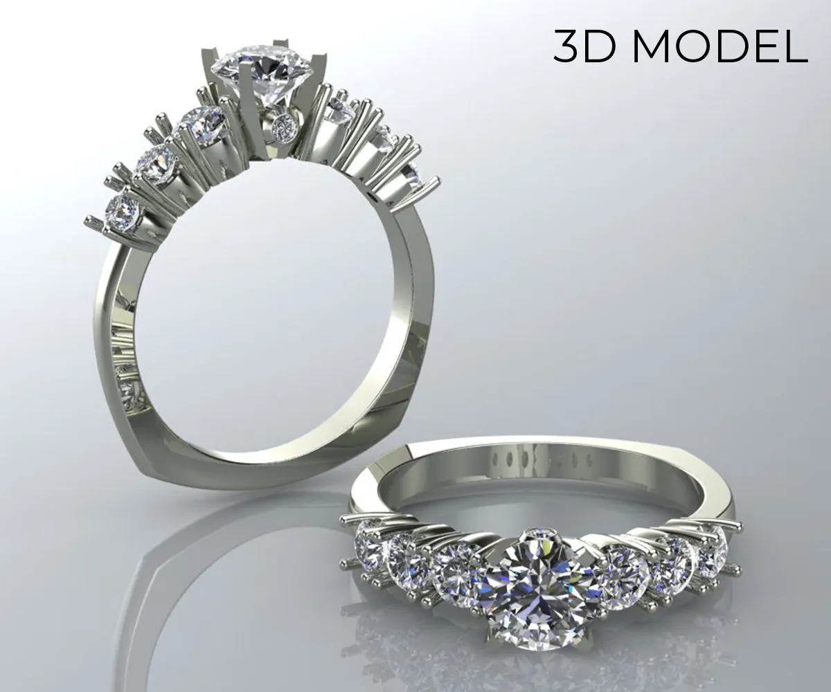 Classic Diamond Engagement Ring
