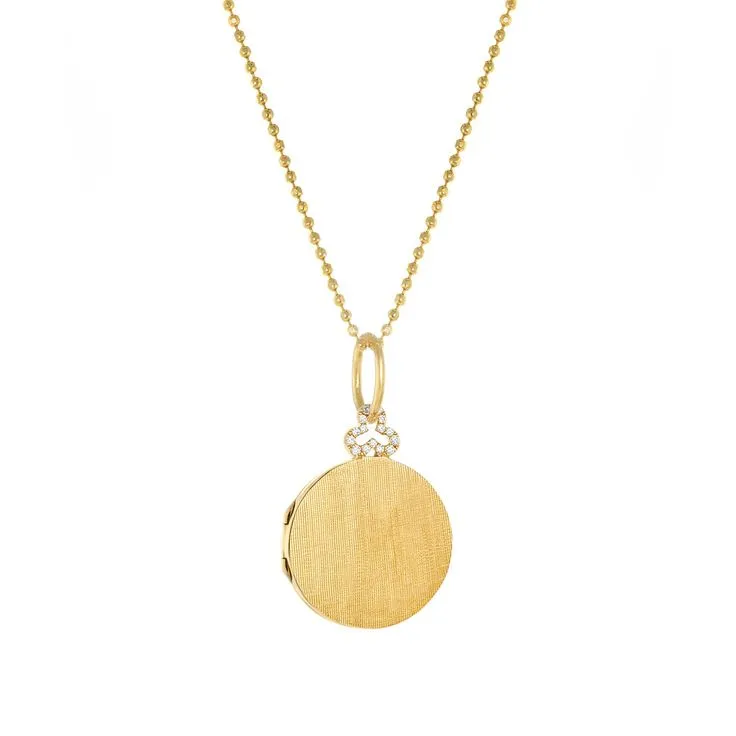 Classic 'Diamond Trefoil' Locket