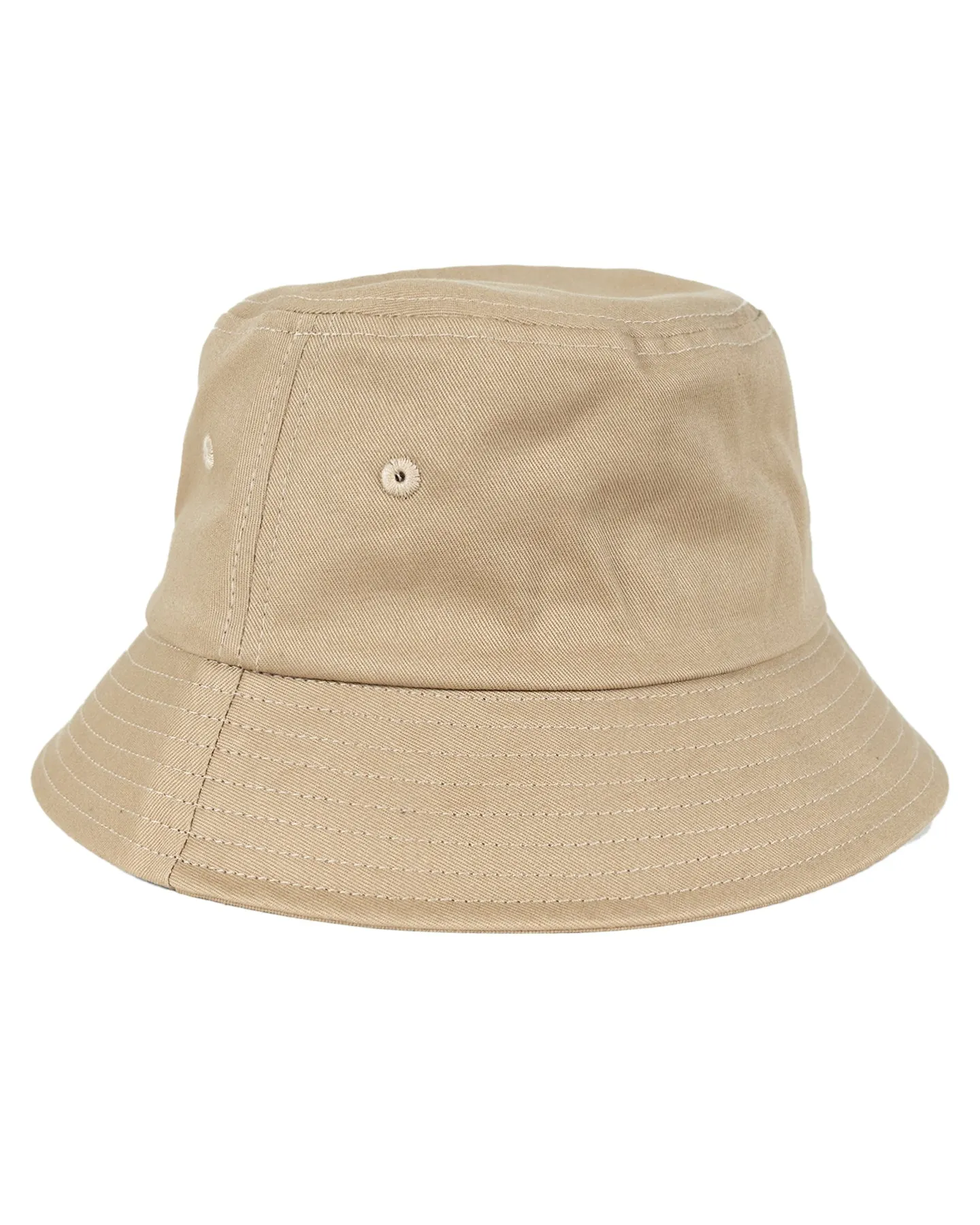 Classic Dot Patch Bucket Hat - Natural