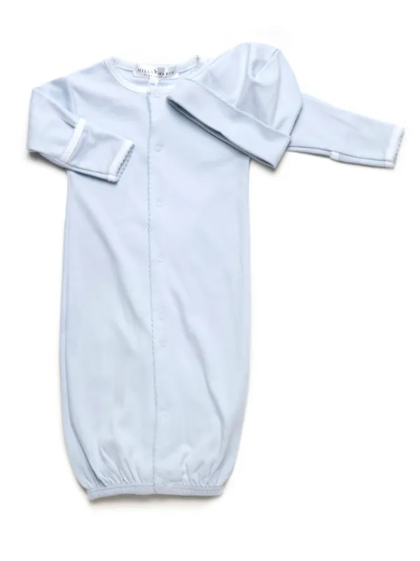 Classic Pima Converter Gown | Lt Blue