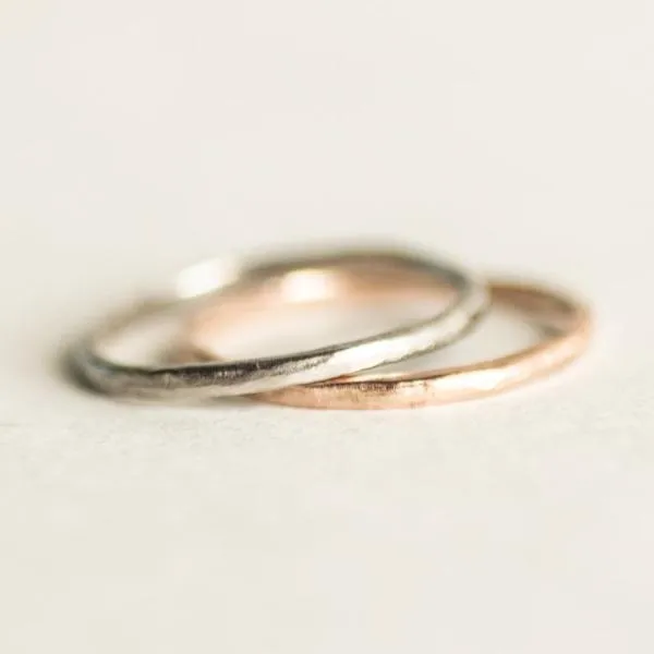Classic Round Light Gold Ring