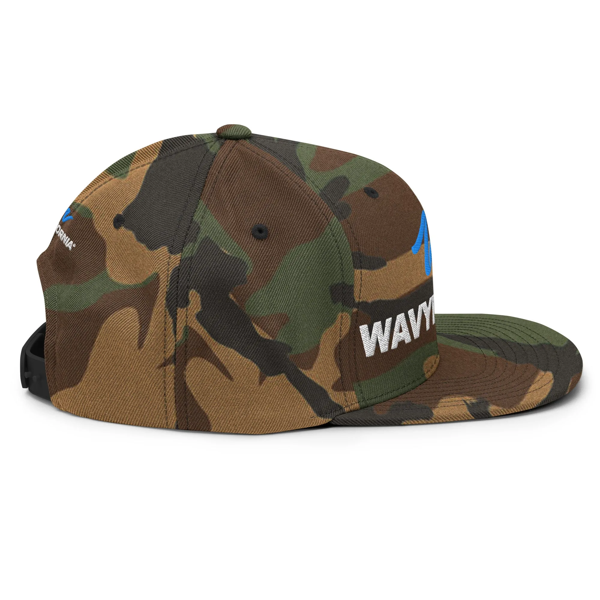 Classic Wave Snapback Hat