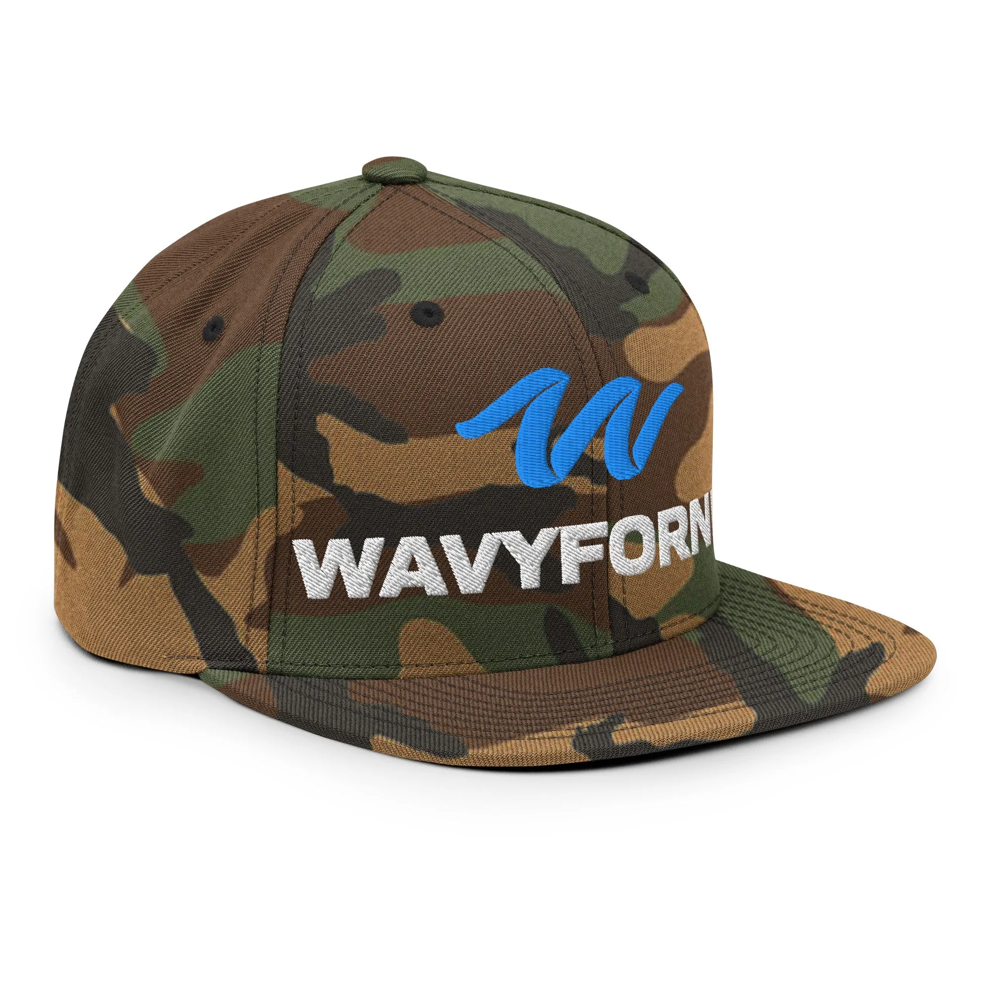 Classic Wave Snapback Hat