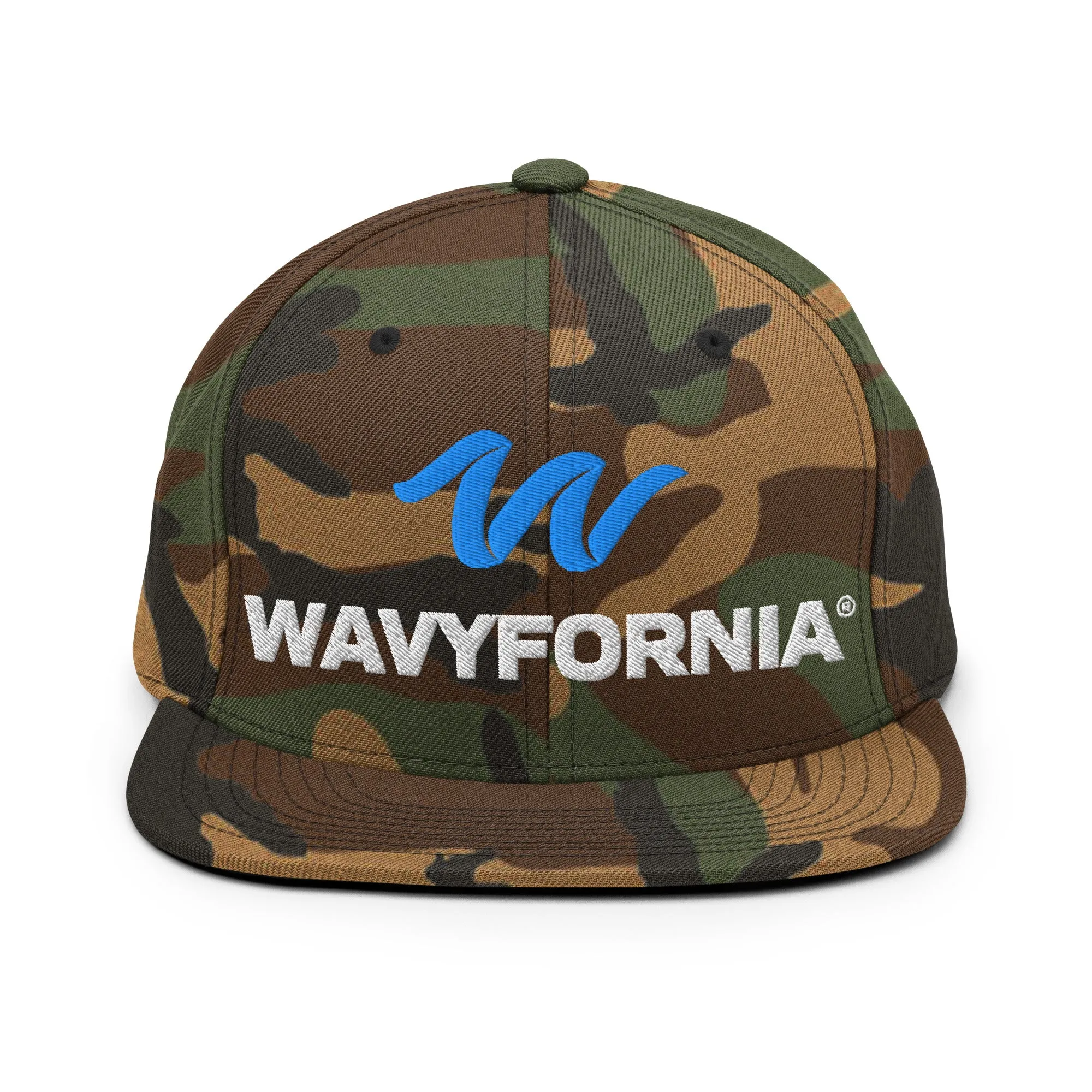 Classic Wave Snapback Hat