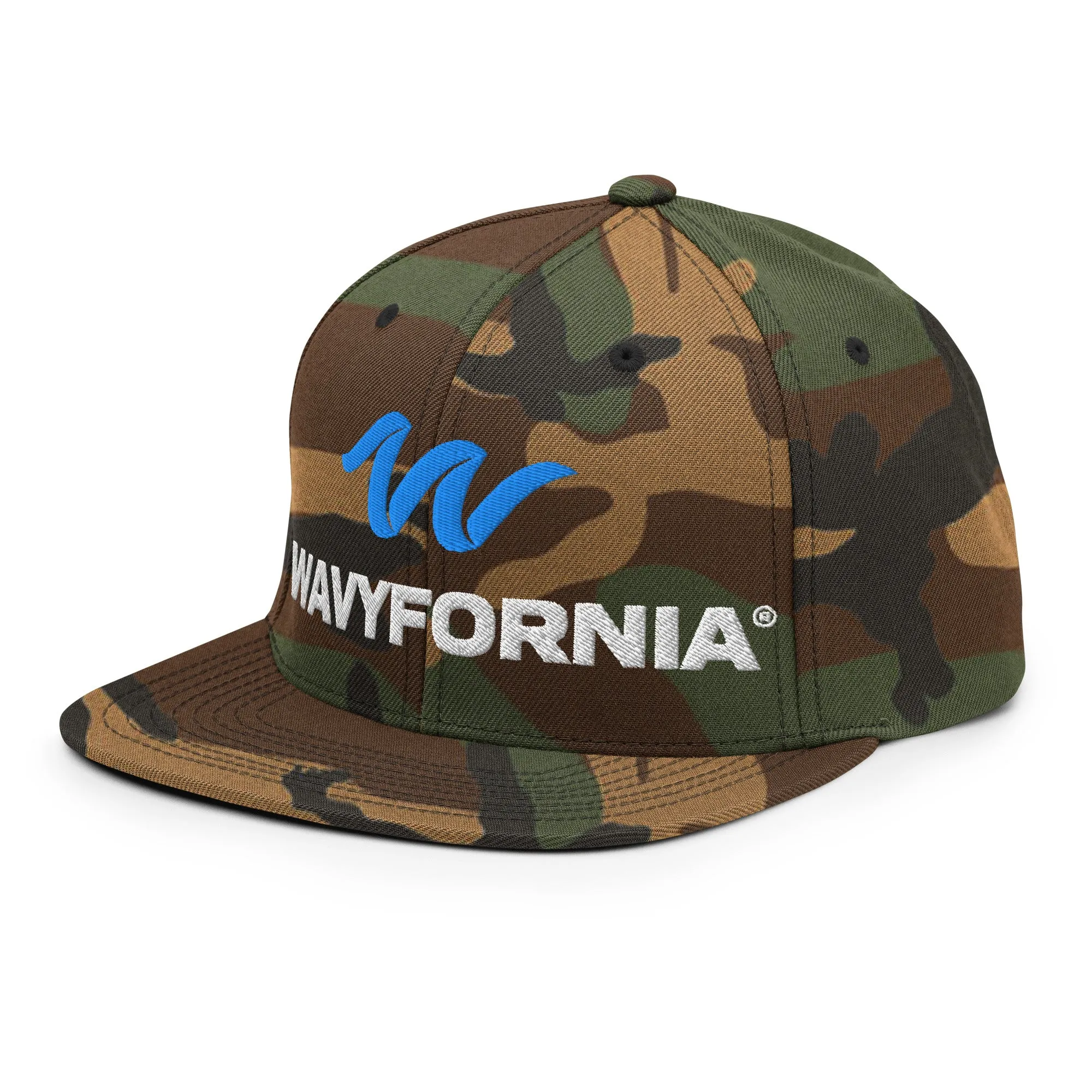 Classic Wave Snapback Hat