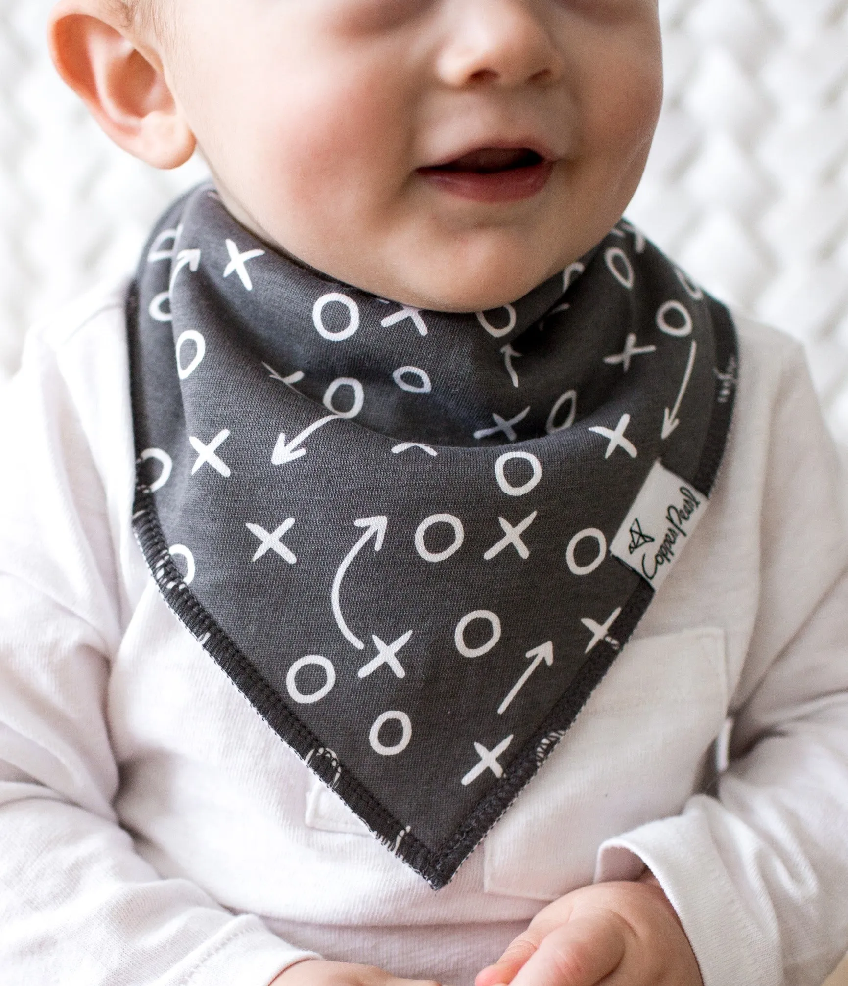 Copper Pearl Quarterback Bandana Bib Set